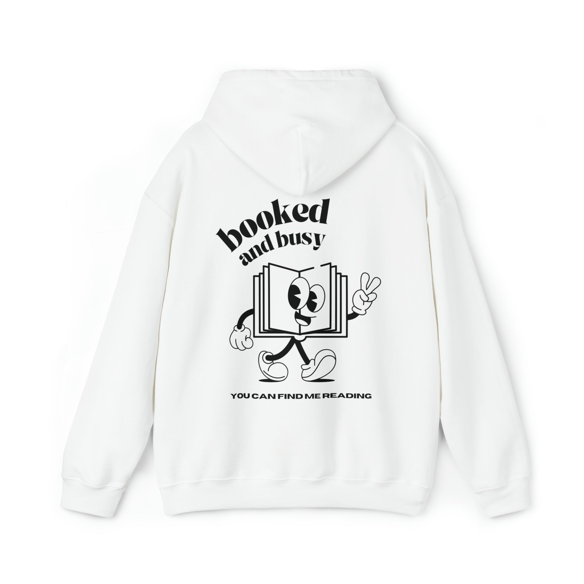 Buy Best Booked and Busy Reading Hoodie Sweatshirt