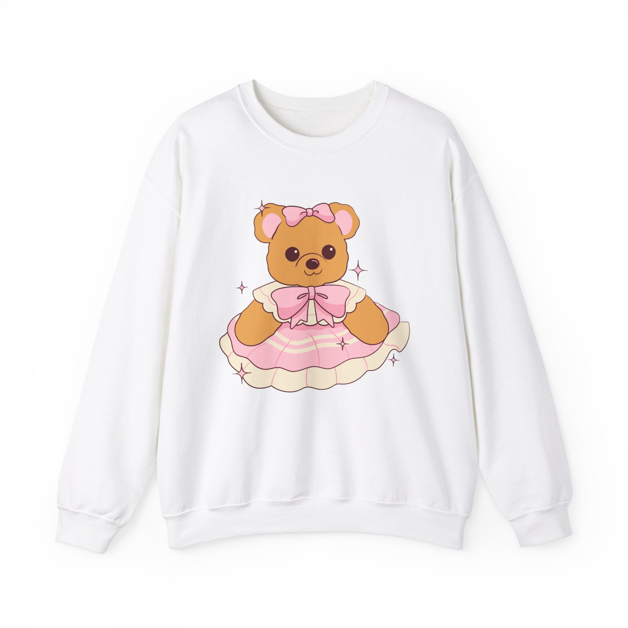 Cute Teddy Couquette Valentine Crewneck Sweatshirt