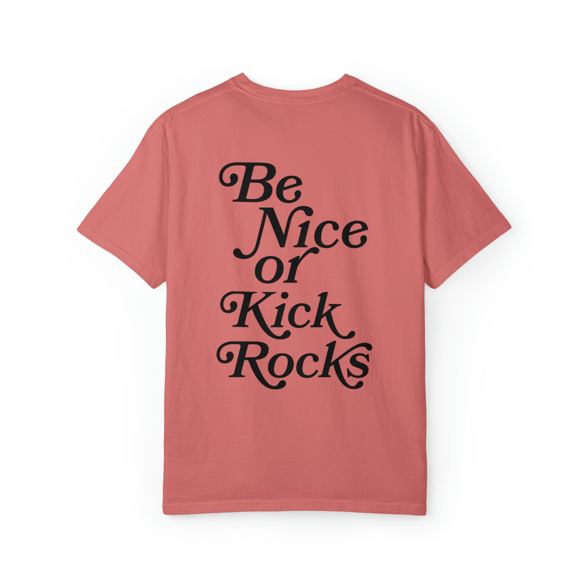 red color be nice sweatheart tt-shirt