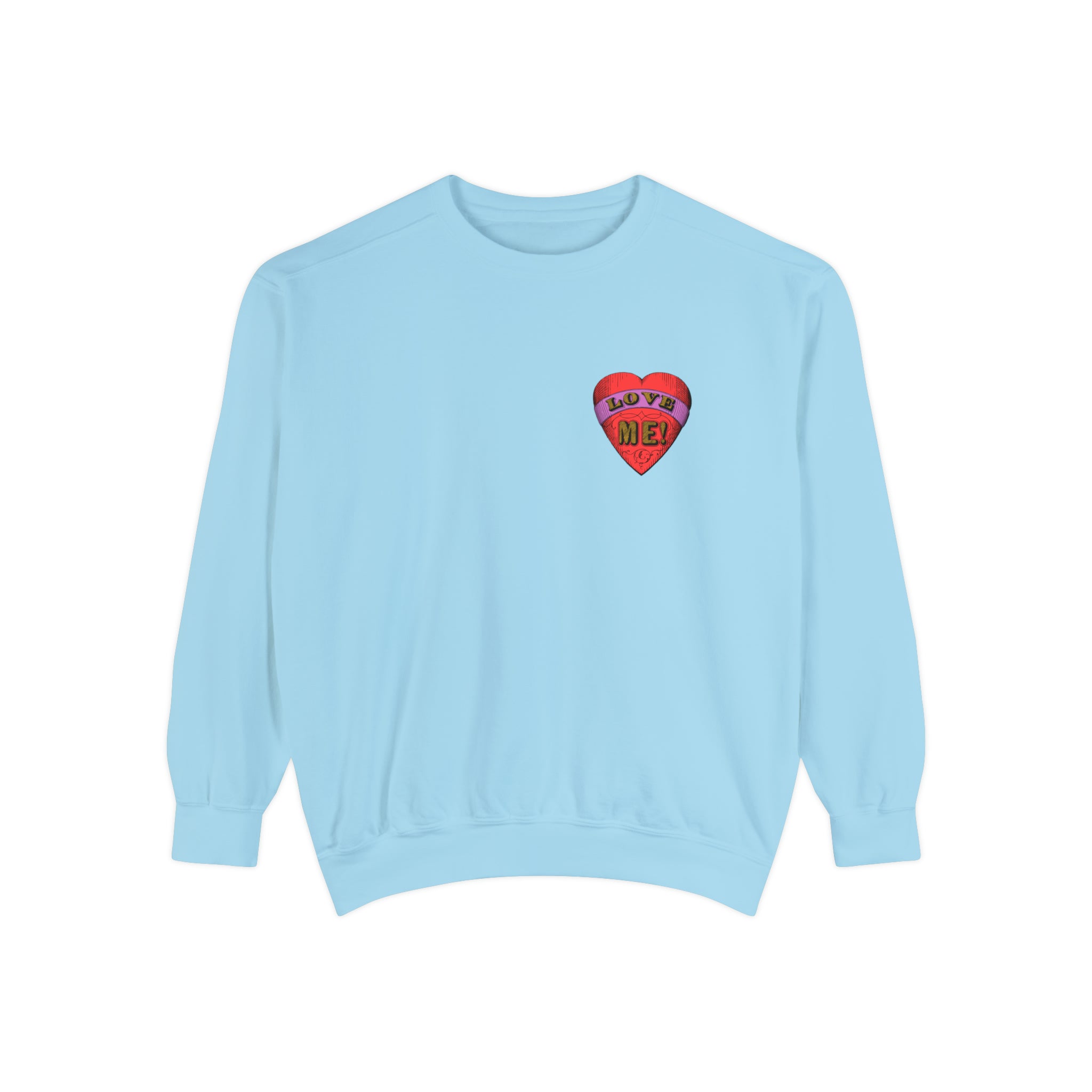 Love Me Vintage Valentine Comfort Colors Crewneck