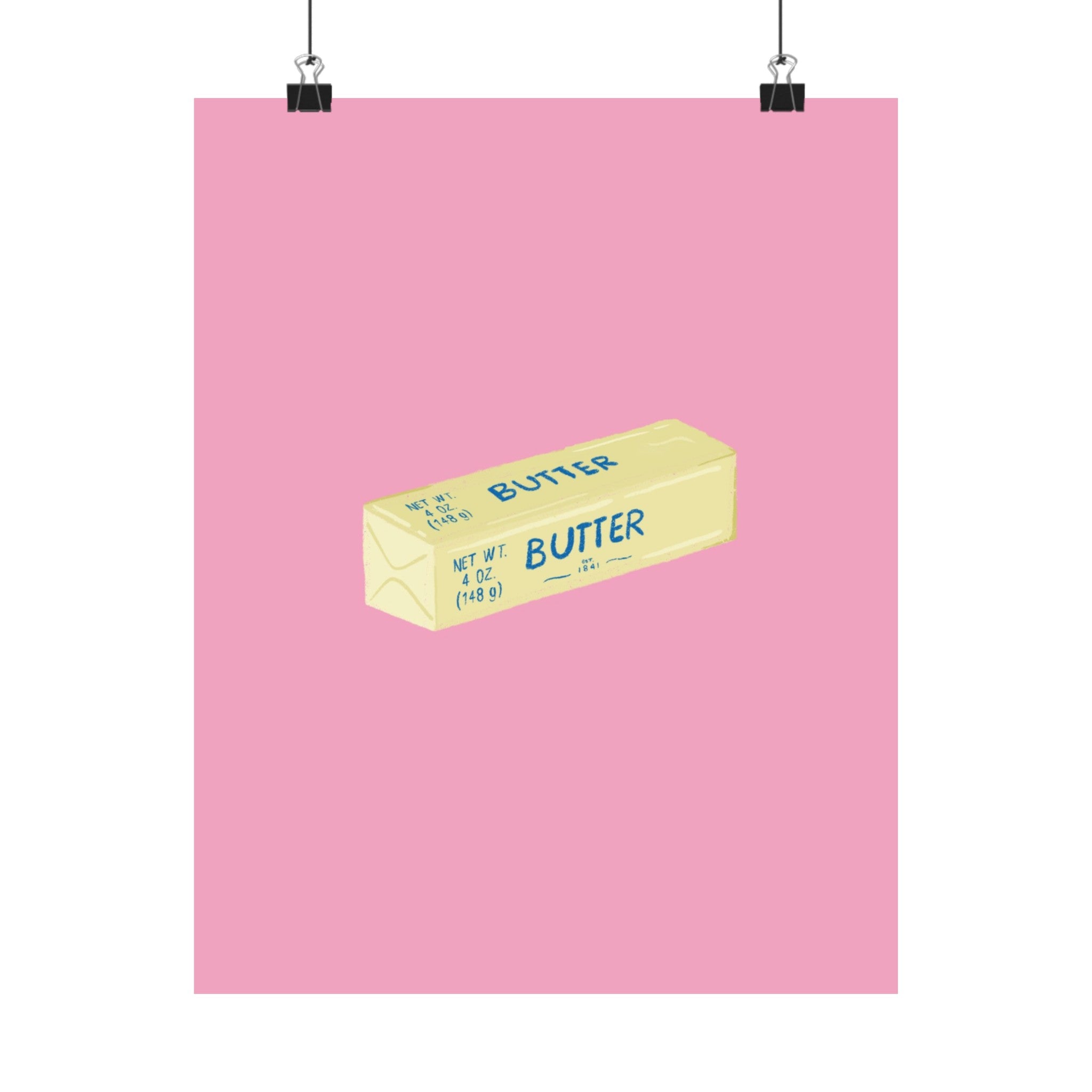 Pink Butter Physical Poster