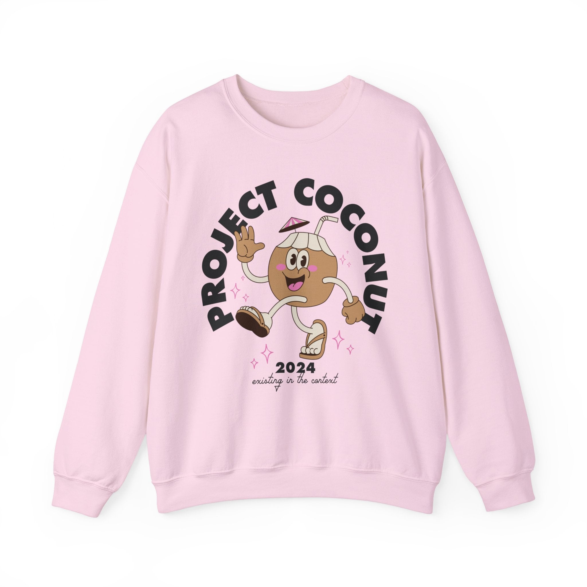 Project Coconut Kamala 2024 Gildan Crewneck Sweatshirt