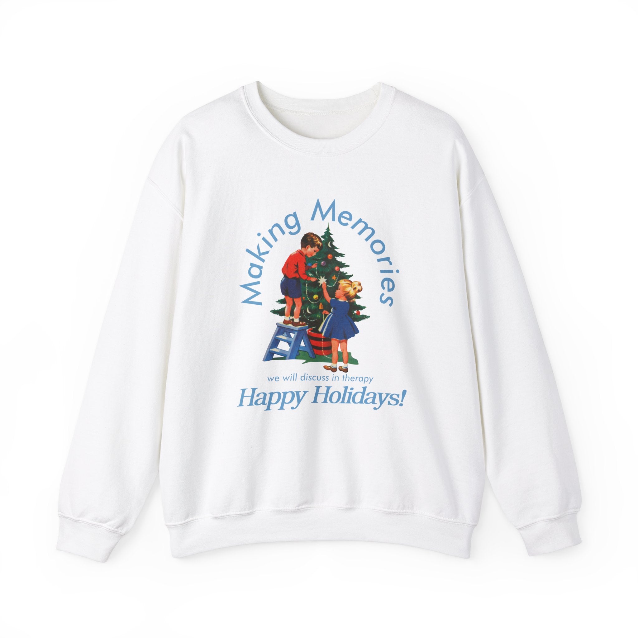 Making Memories Holiday Gildan Crewneck Sweatshirt