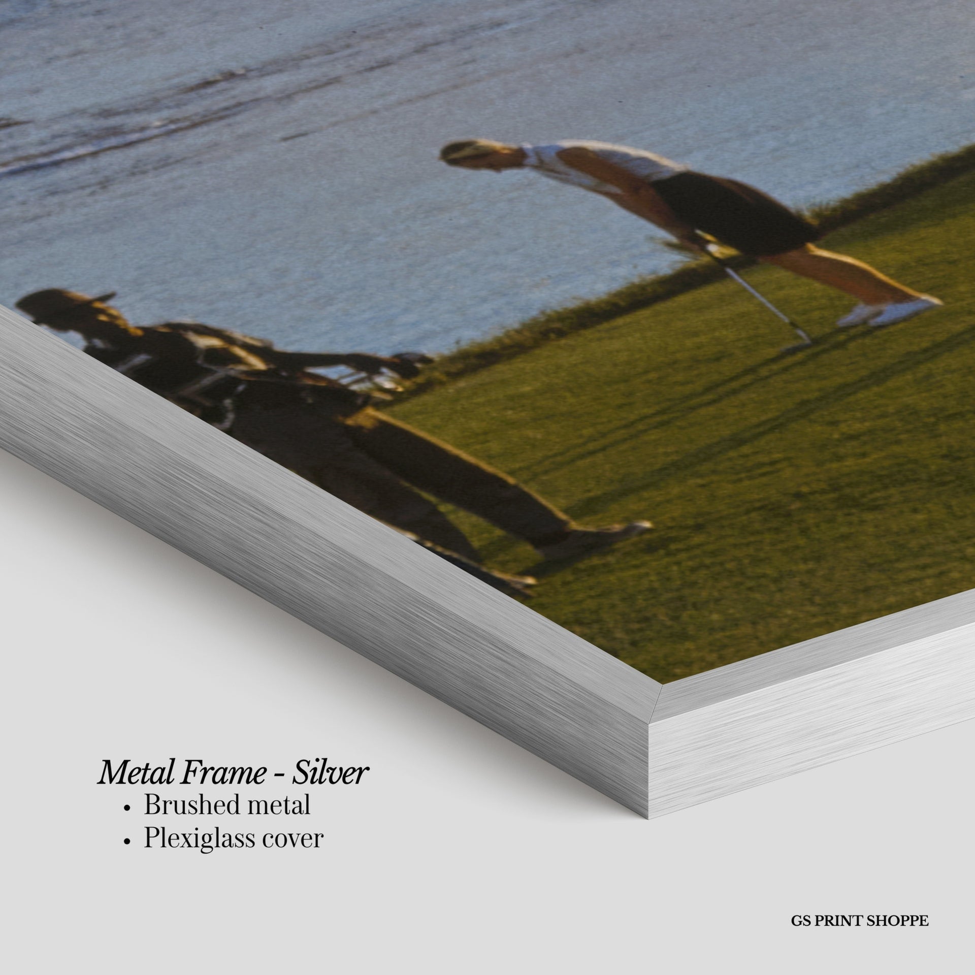 Tropical Golf Vertical Physical Art Print