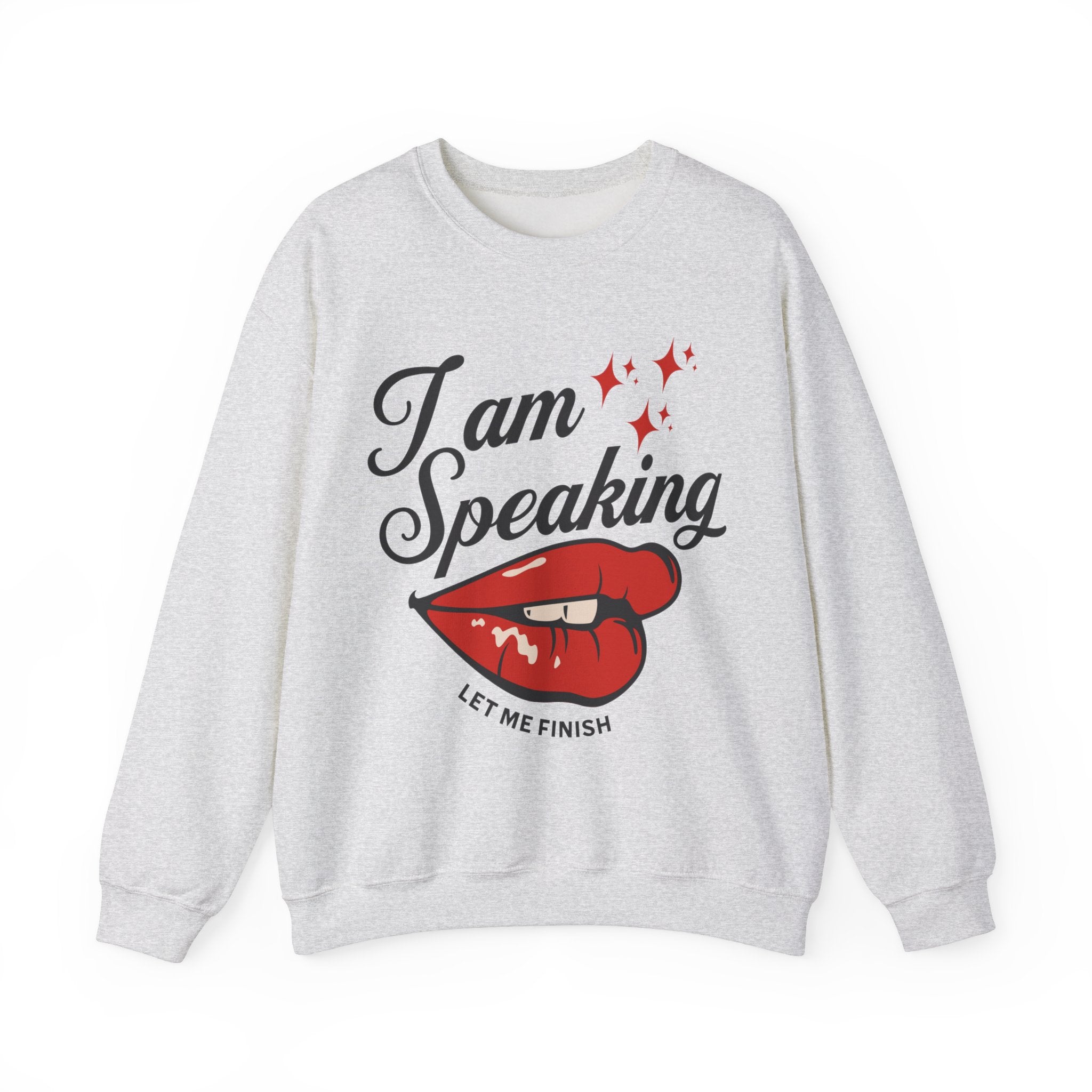 I am Speaking Feminist Crewneck Sweatshirt