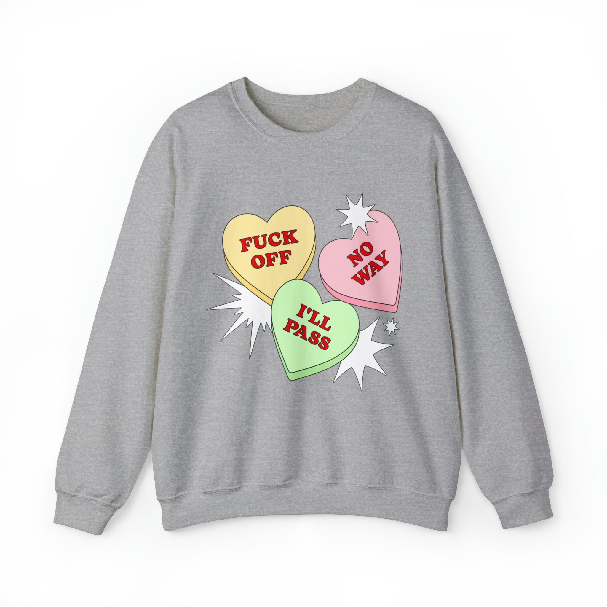 Best Candy Hearts Sassy Sweatshirt