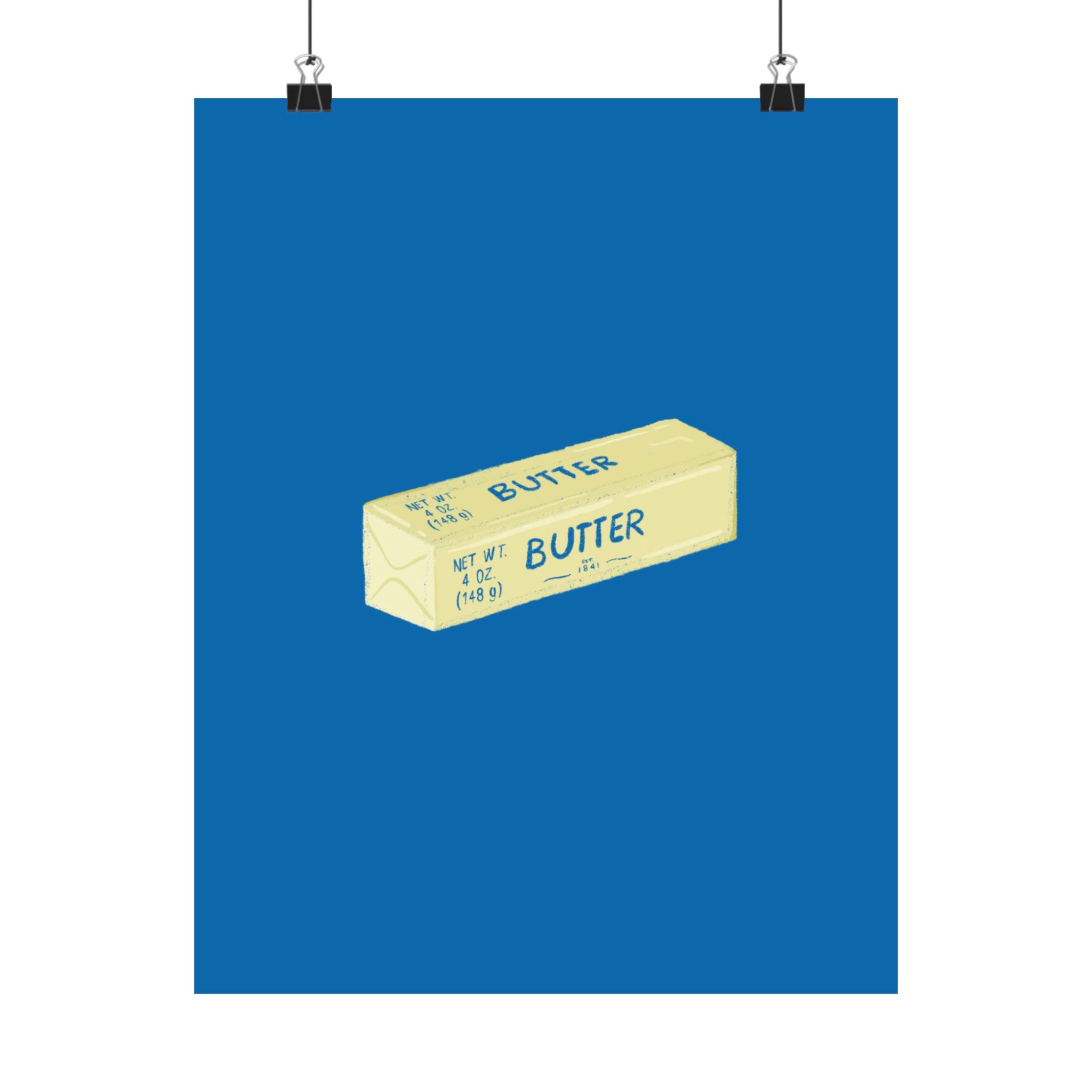 Blue Butter Physical Poster