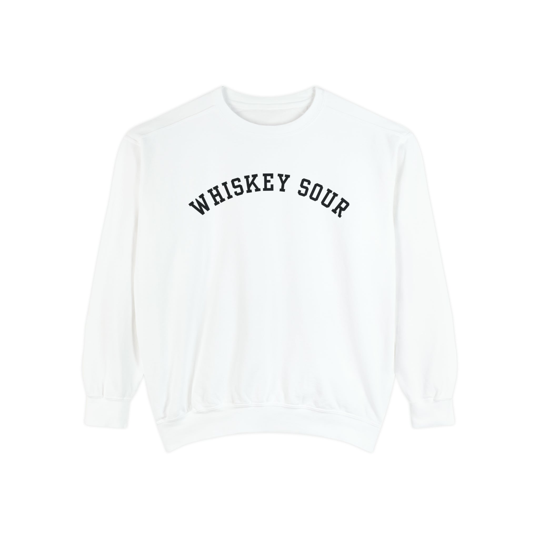 Whiskey Sour Comfort Colors Crewneck Sweatshirt