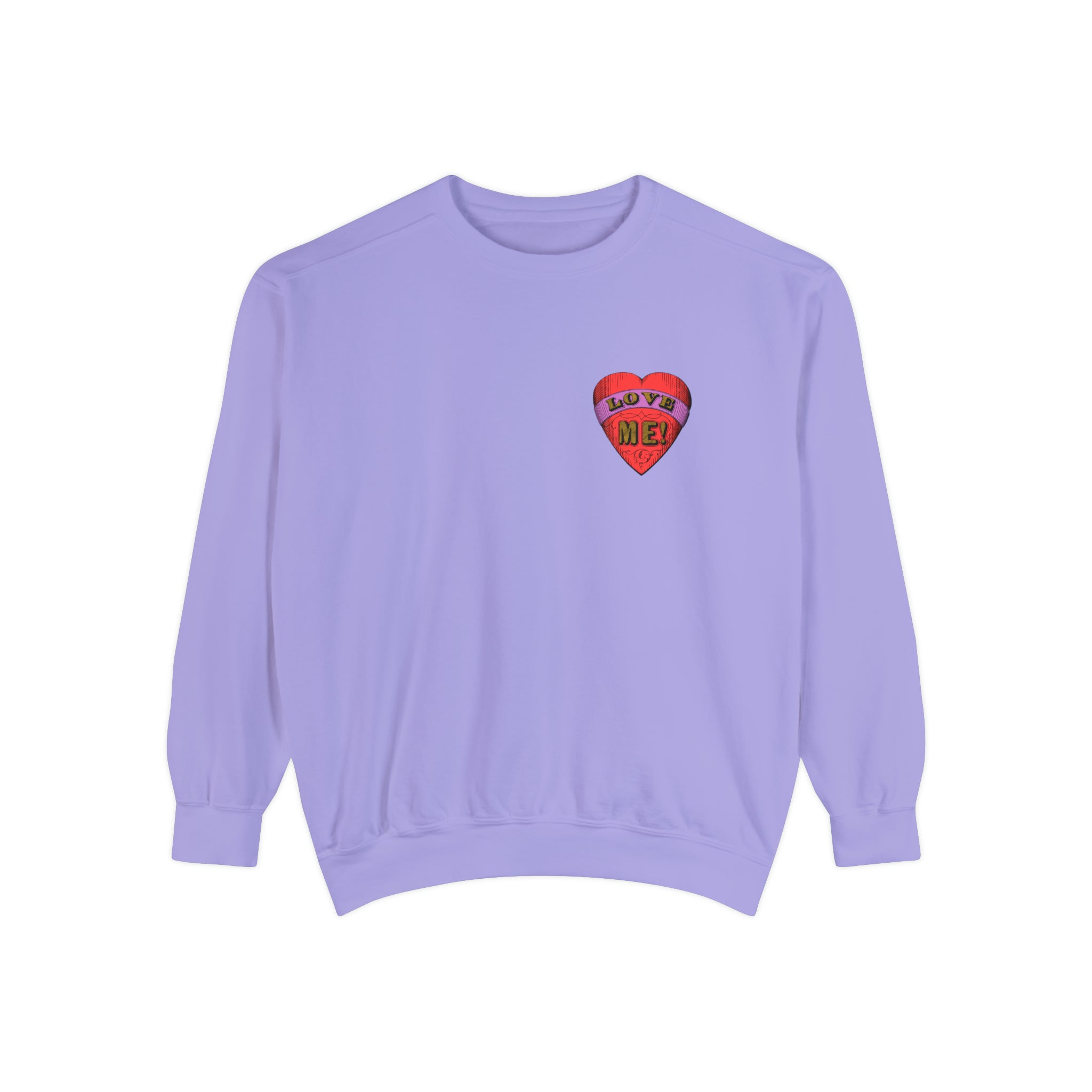 Love Me Vintage Valentine Comfort Colors Crewneck