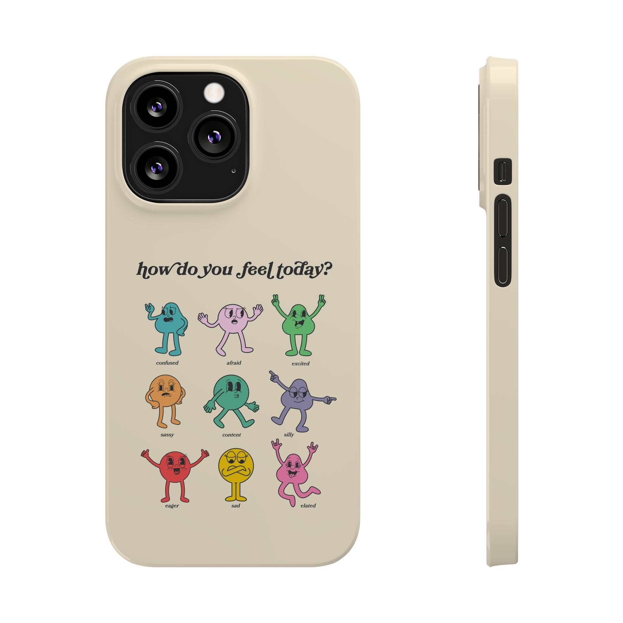 How Do You Feel Today iPhone Case