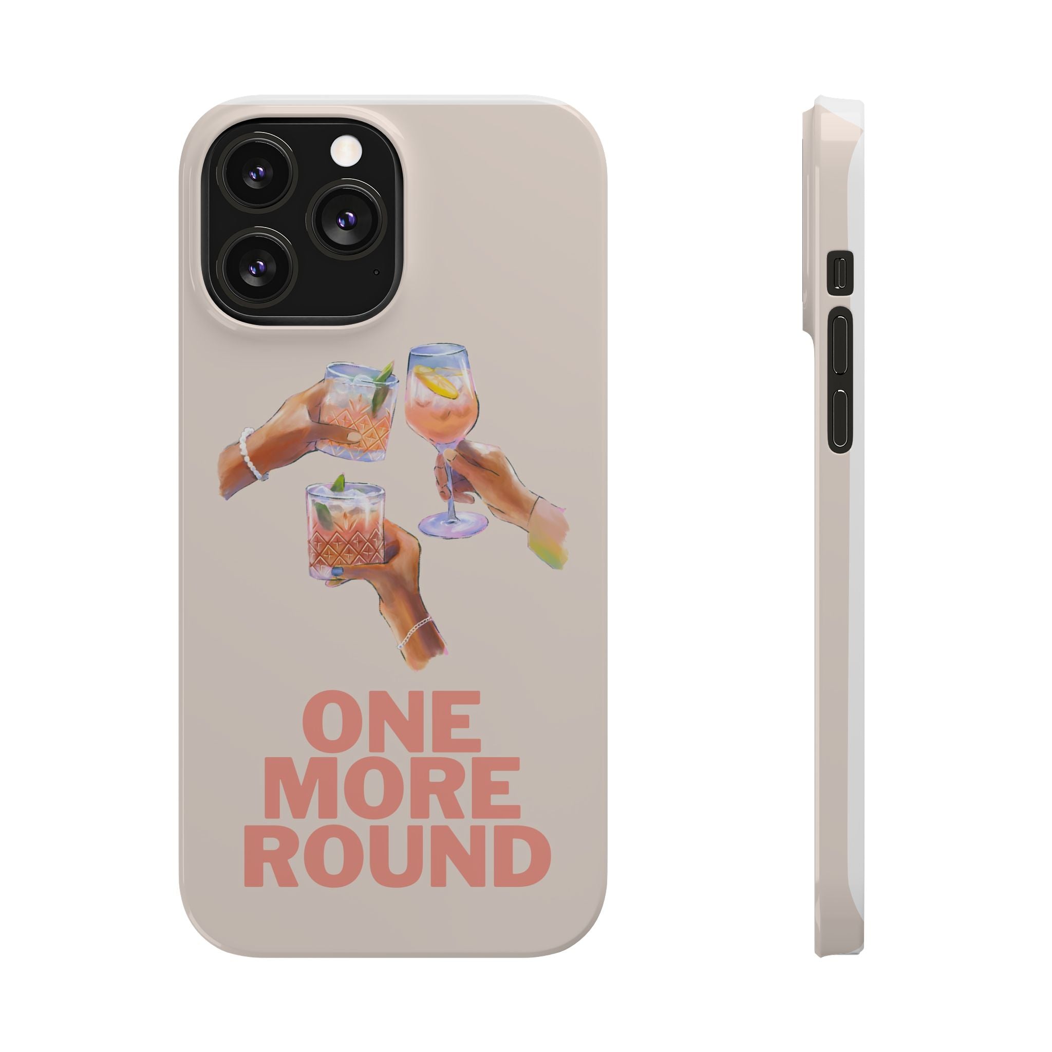 One More Round iPhone Phone Case