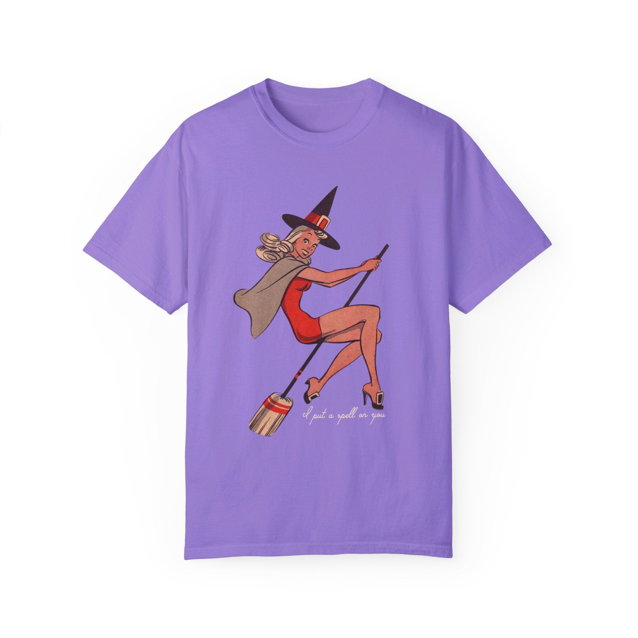 I Put a Spell On You Halloween Comfort Colors T Shirt