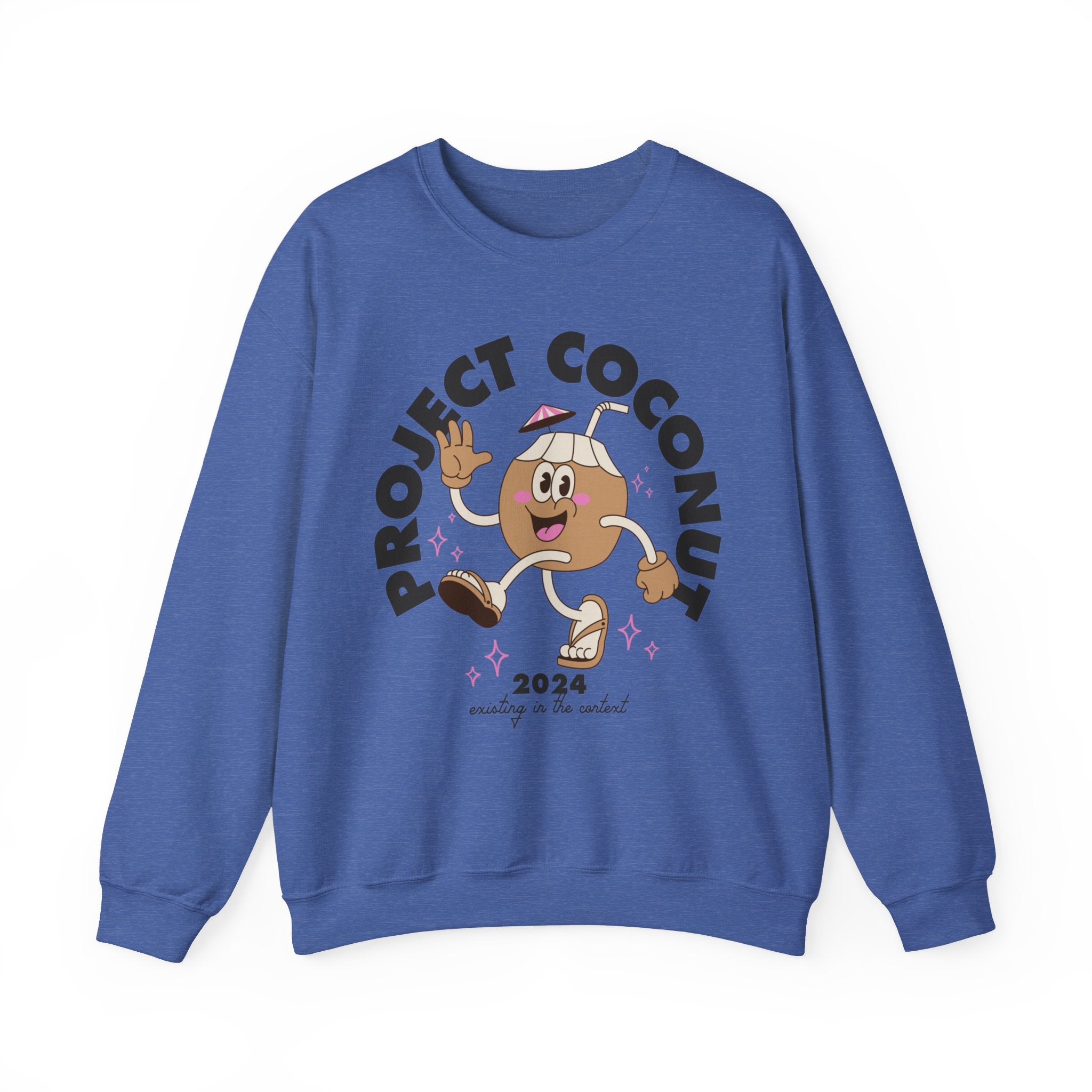 Project Coconut Kamala 2024 Gildan Crewneck Sweatshirt