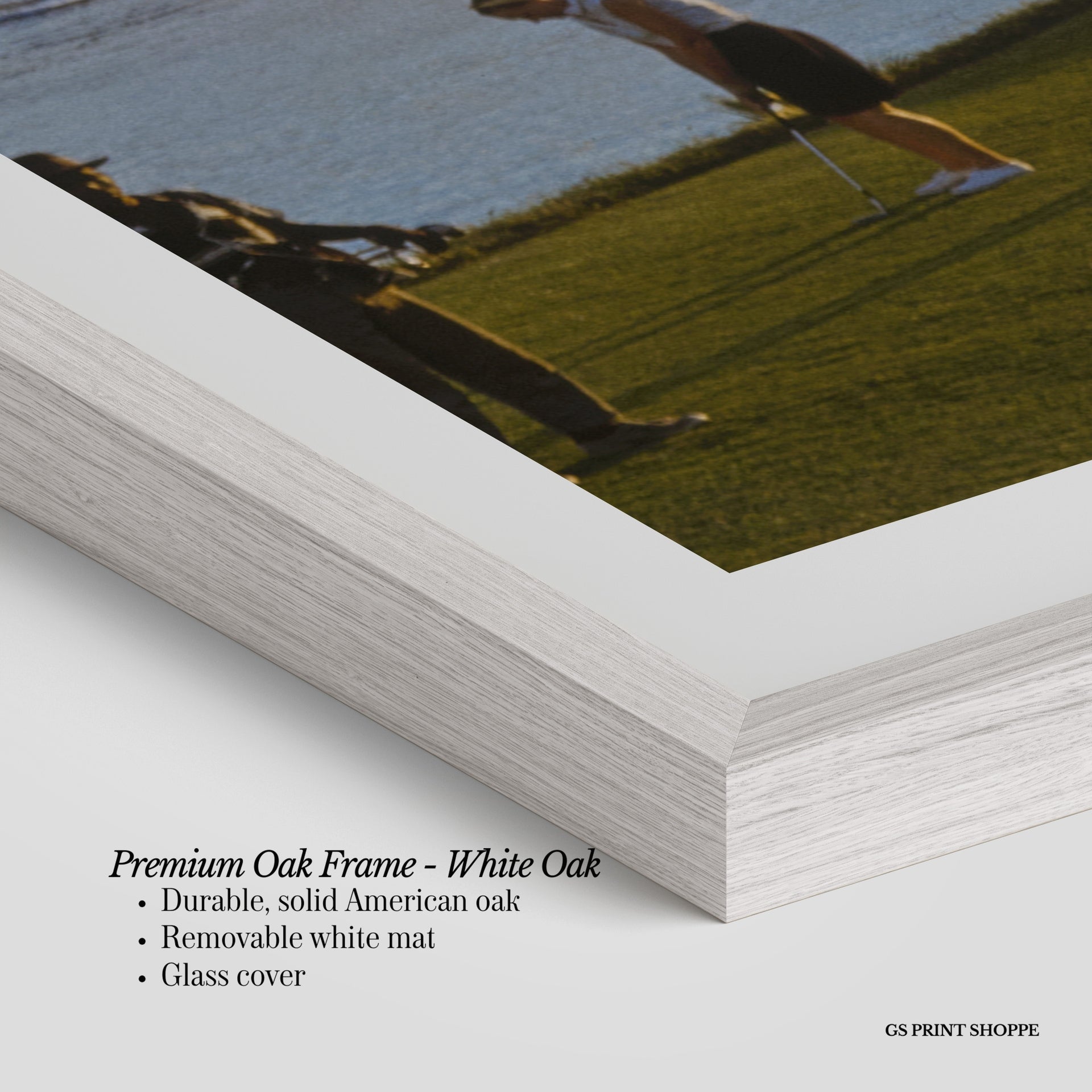 Tropical Golf Vertical Physical Art Print