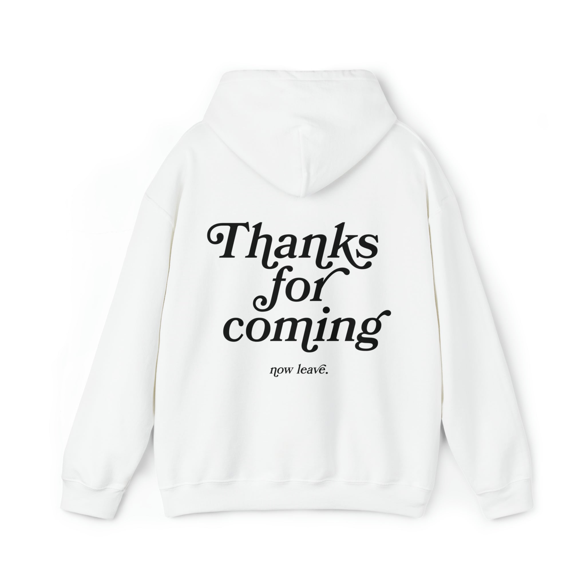 Thanks for Coming Hoodie Sweatshirt