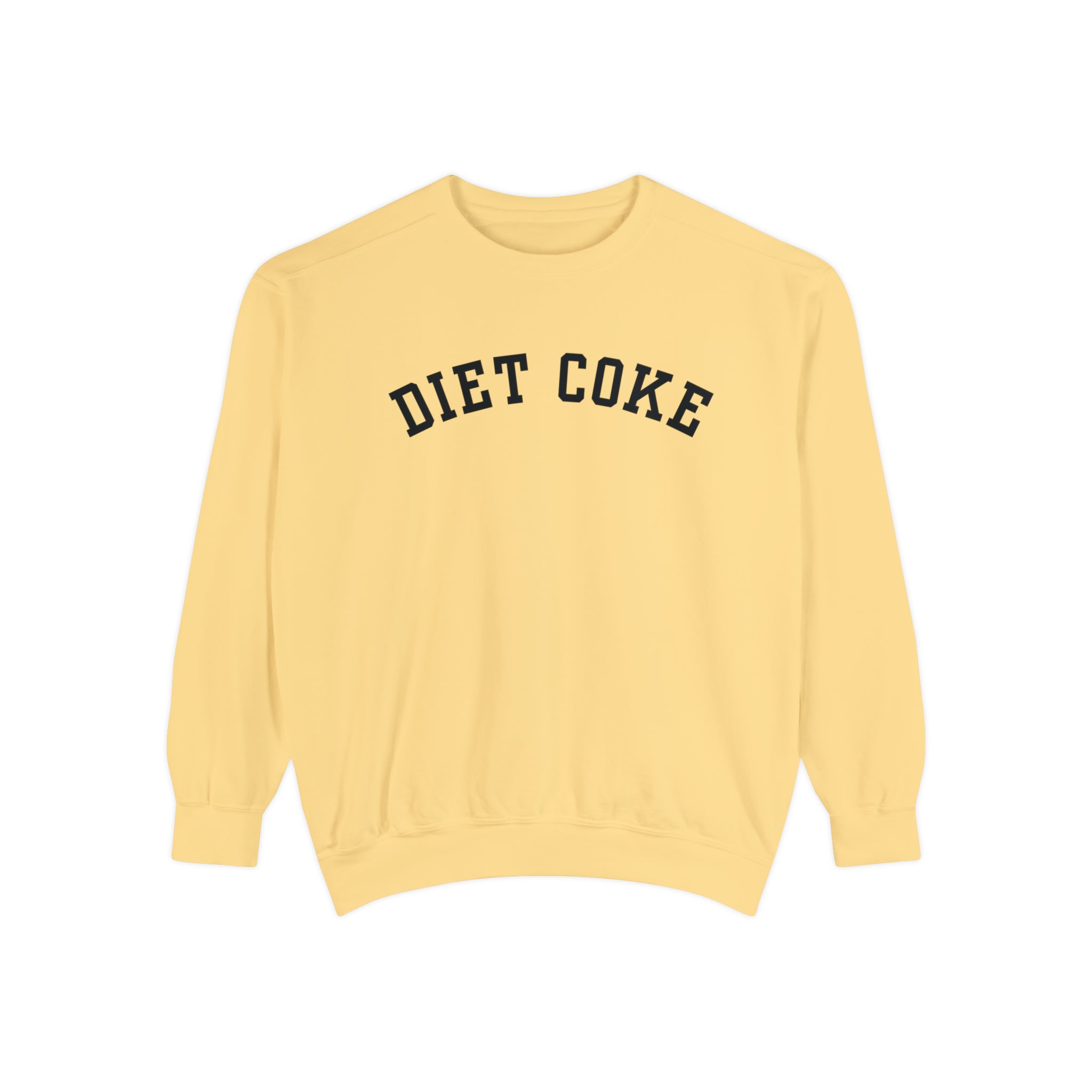 Diet Coke Letters Comfort Colors Crewneck Sweatshirt