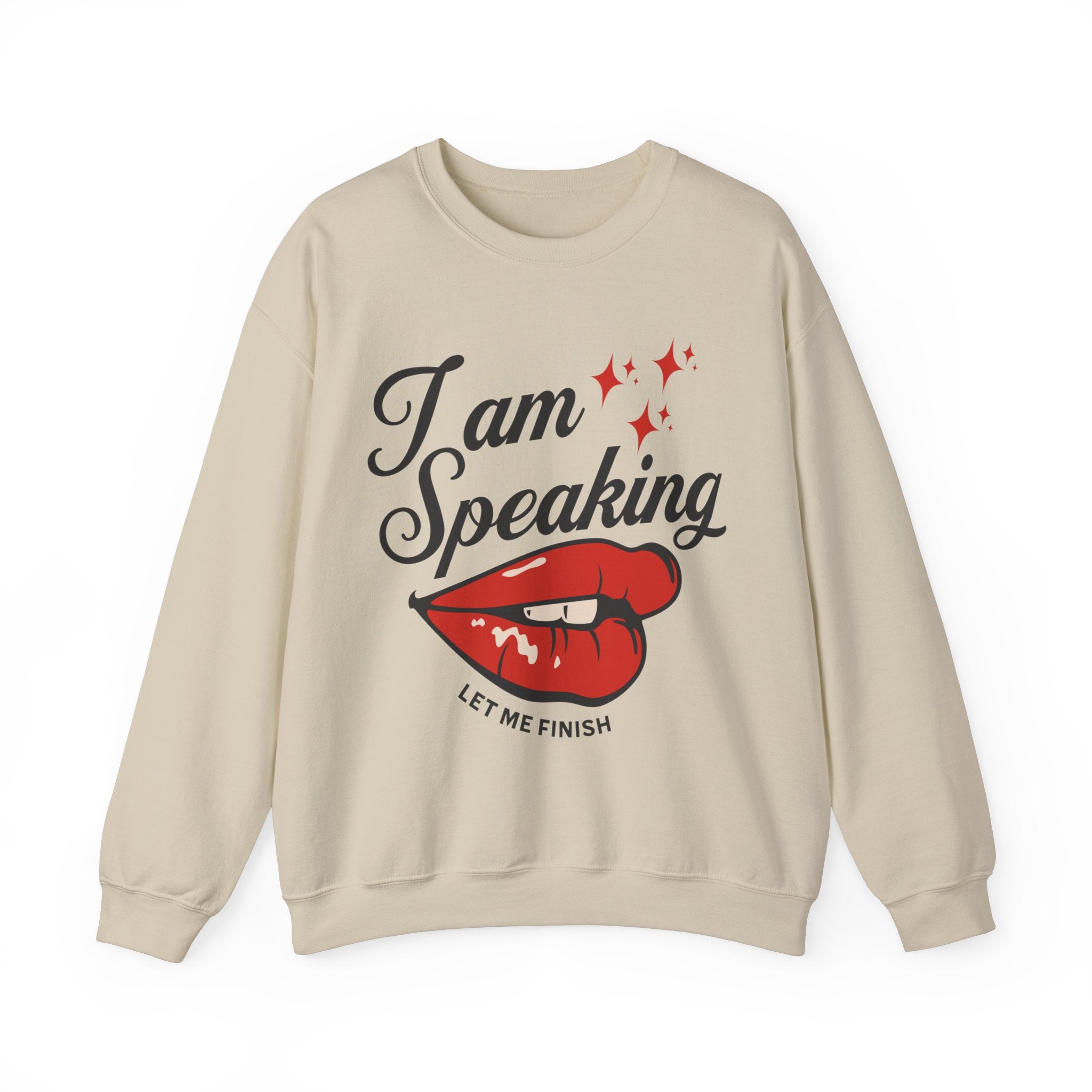 I am Speaking Feminist Crewneck Sweatshirt