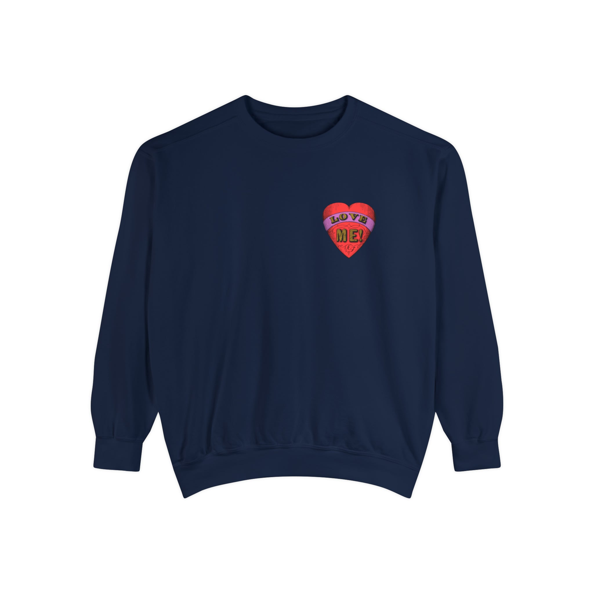 Love Me Vintage Valentine Comfort Colors Crewneck