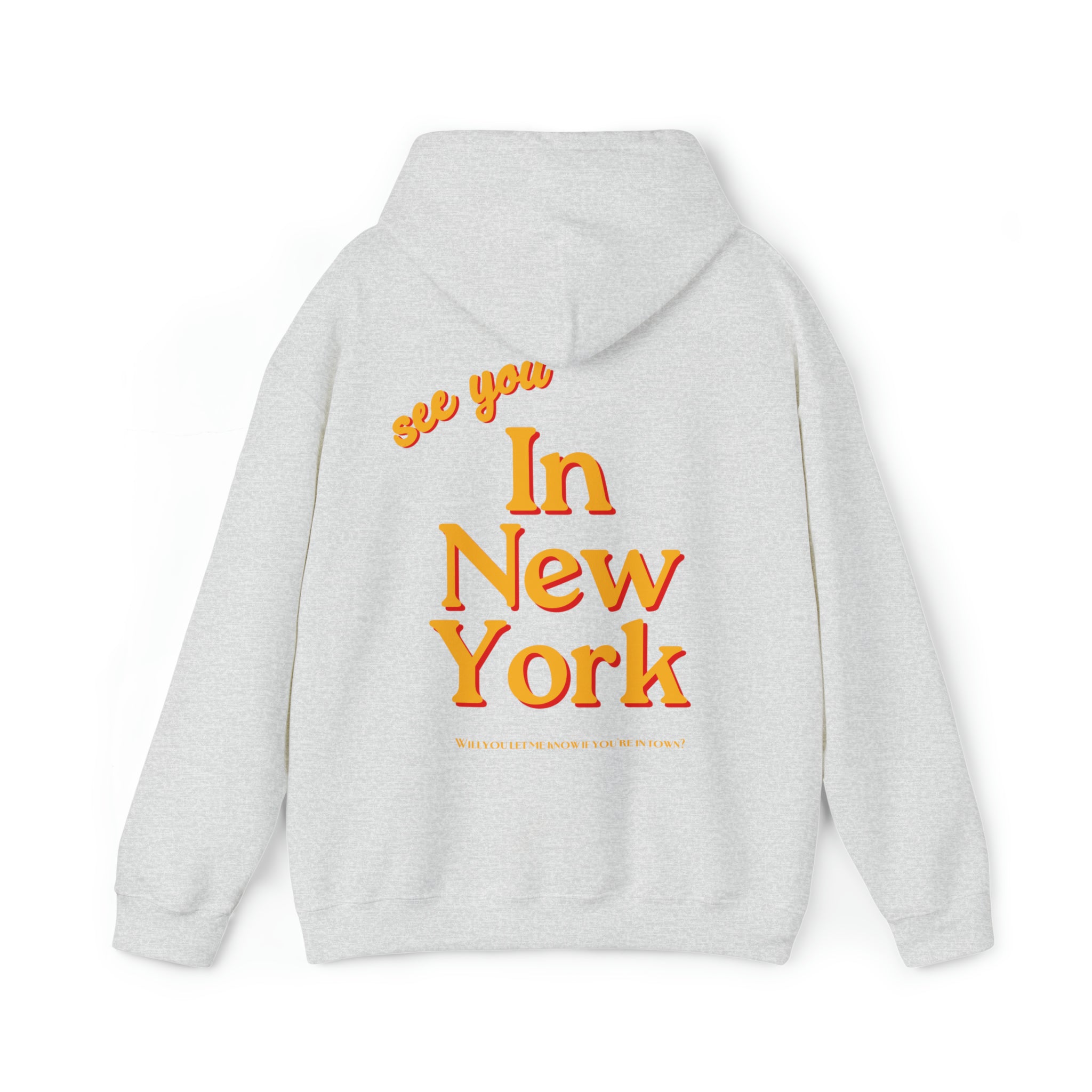 See You In New York Hoodie Sweatshirt