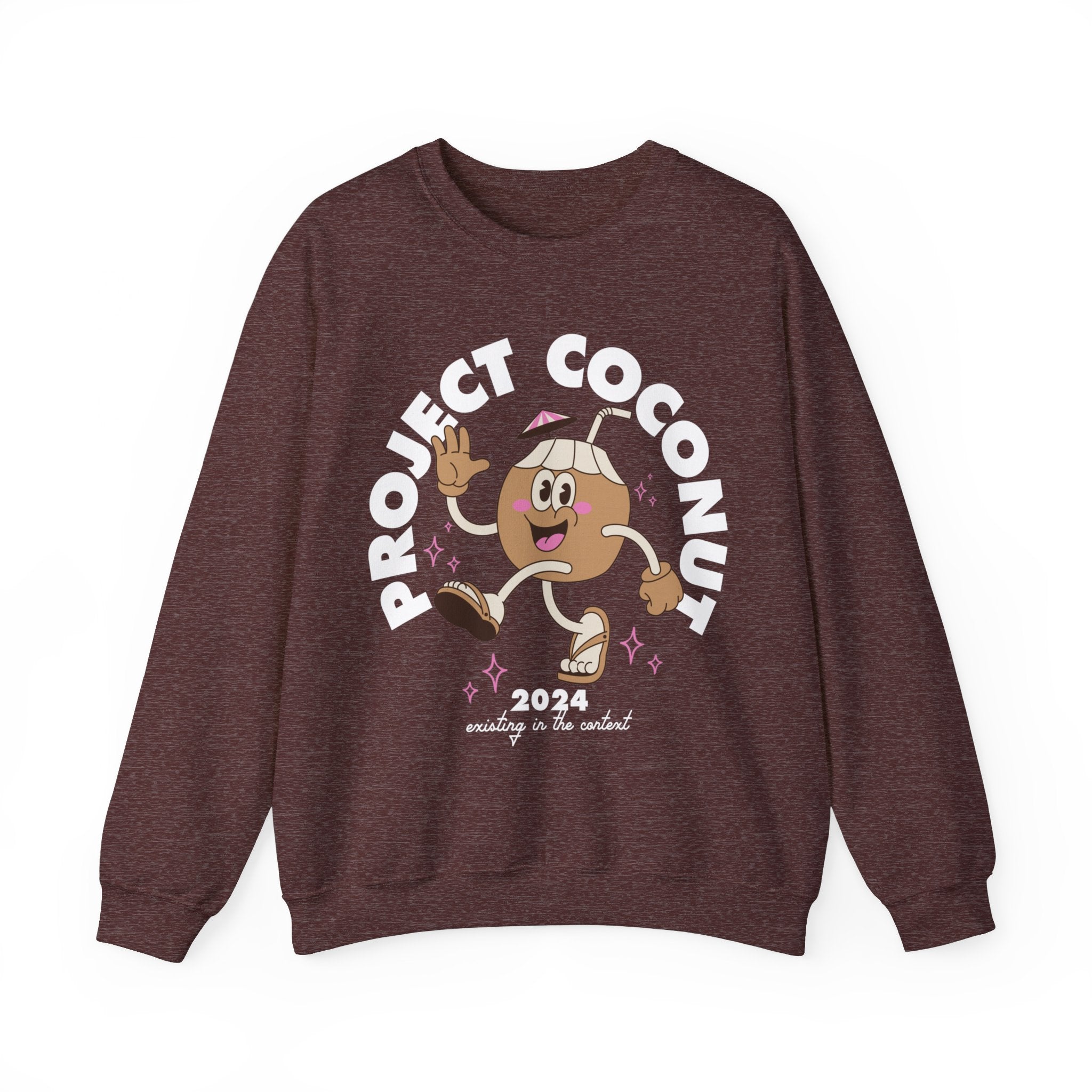 Project Coconut Kamala 2024 Gildan Crewneck Sweatshirt