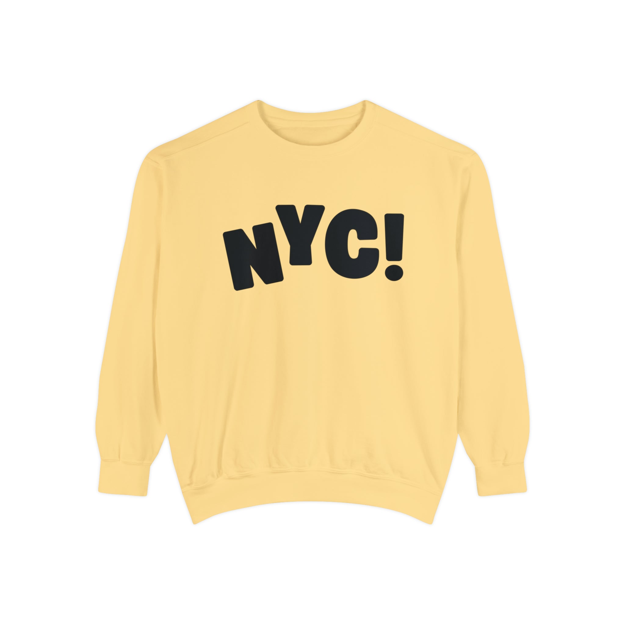 NYC New York Cit Comfort Colors Crewneck Sweatshirt