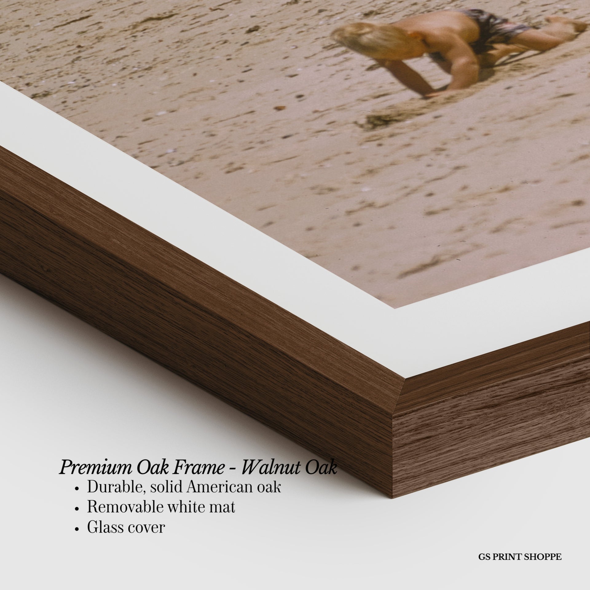 Beach Reading Horizontal Physical Art Print