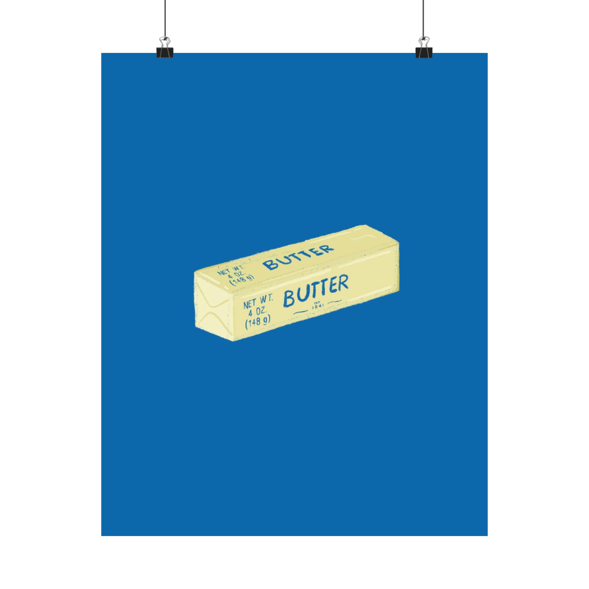 Blue Butter Physical Poster