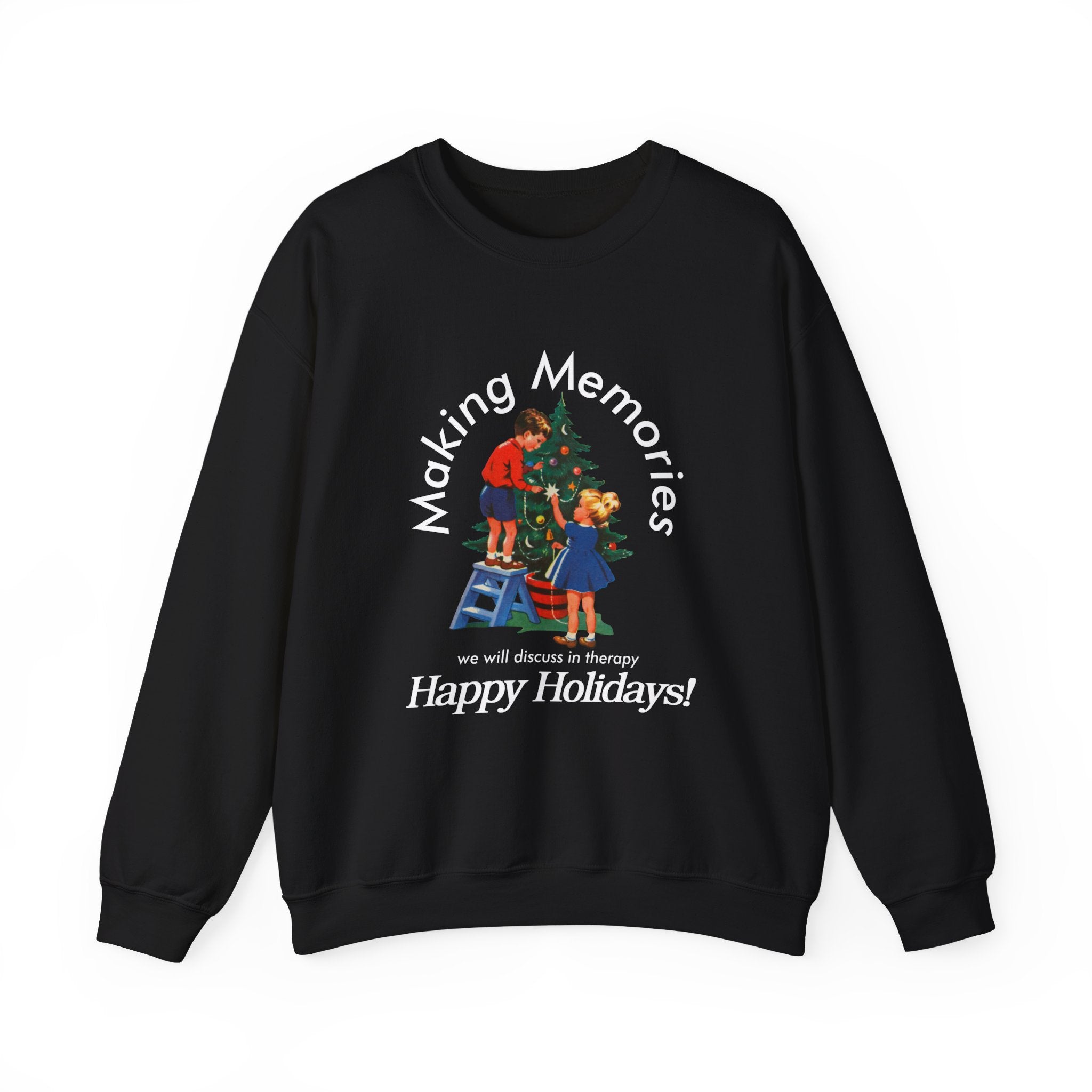 Making Memories Holiday Gildan Crewneck Sweatshirt