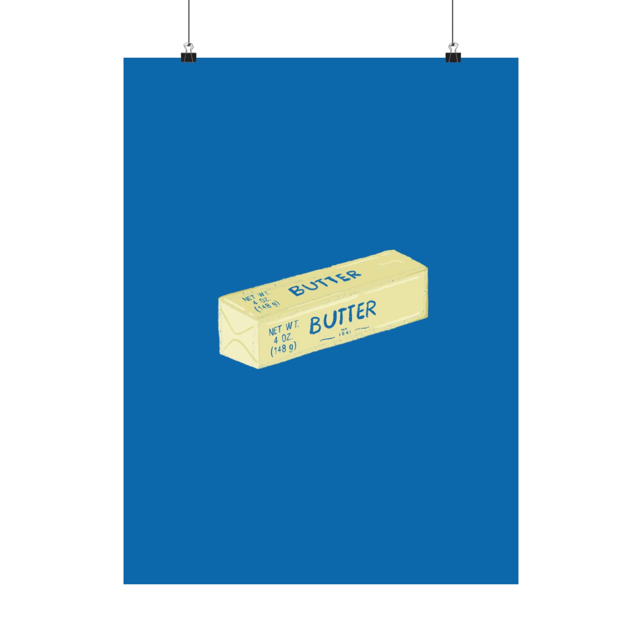 Blue Butter Physical Poster