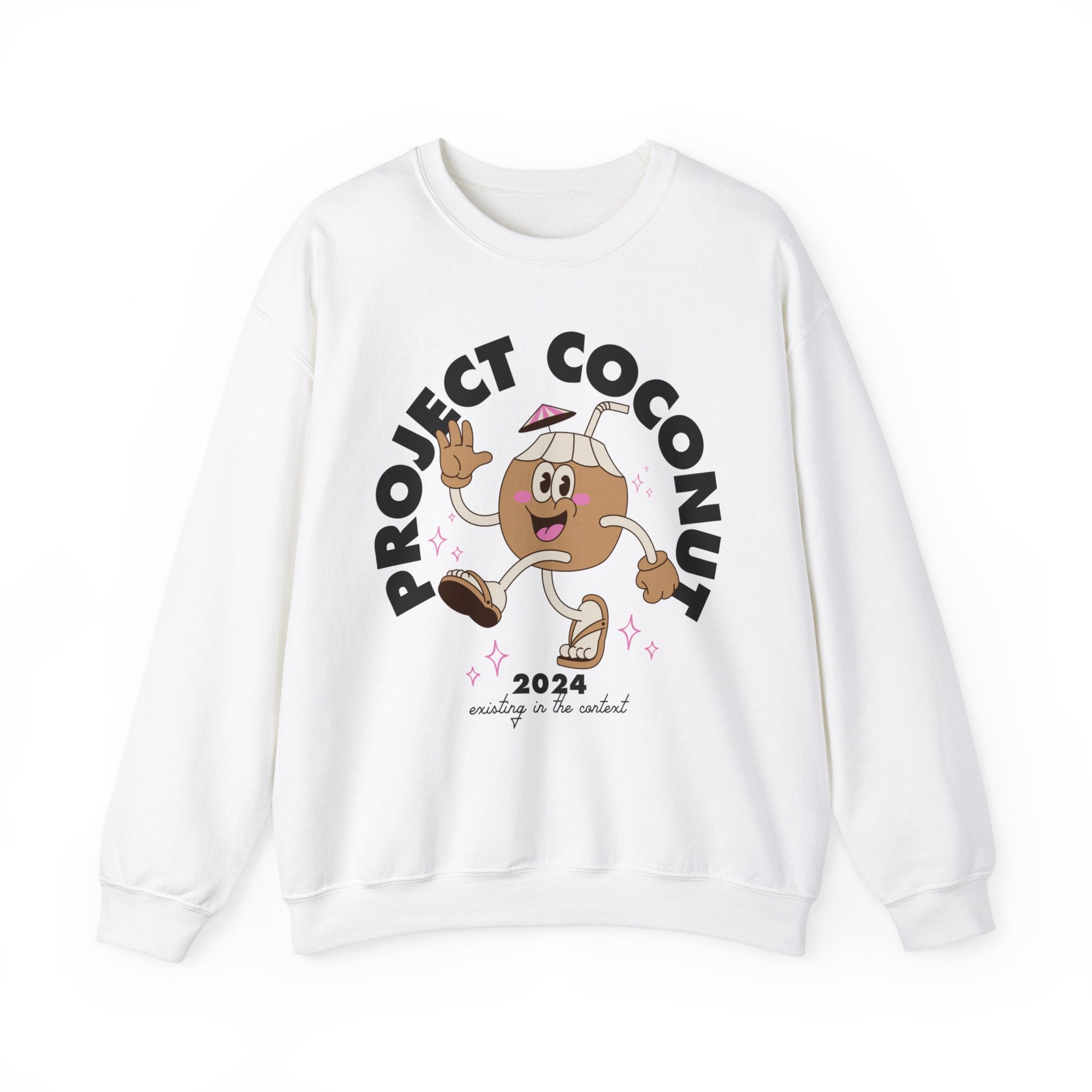 Project Coconut Kamala 2024 Gildan Crewneck Sweatshirt