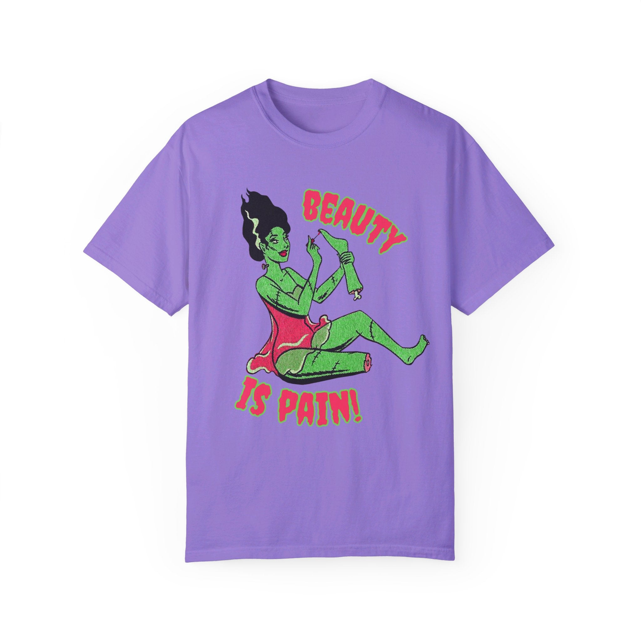 Beauty is Pain Halloween Comfort Colors T Shirt