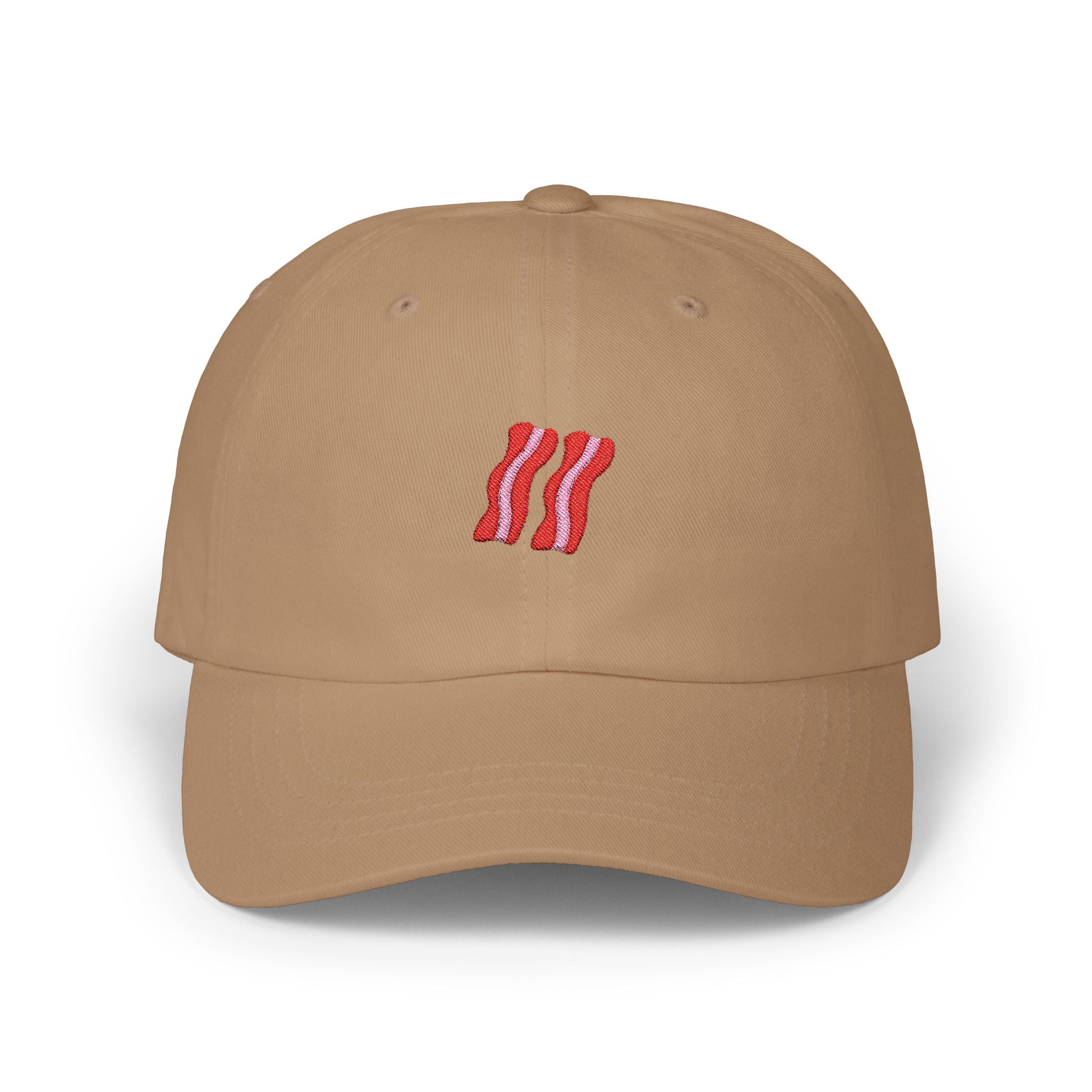 Bacon Strips Embroidered Classic Dad Cap