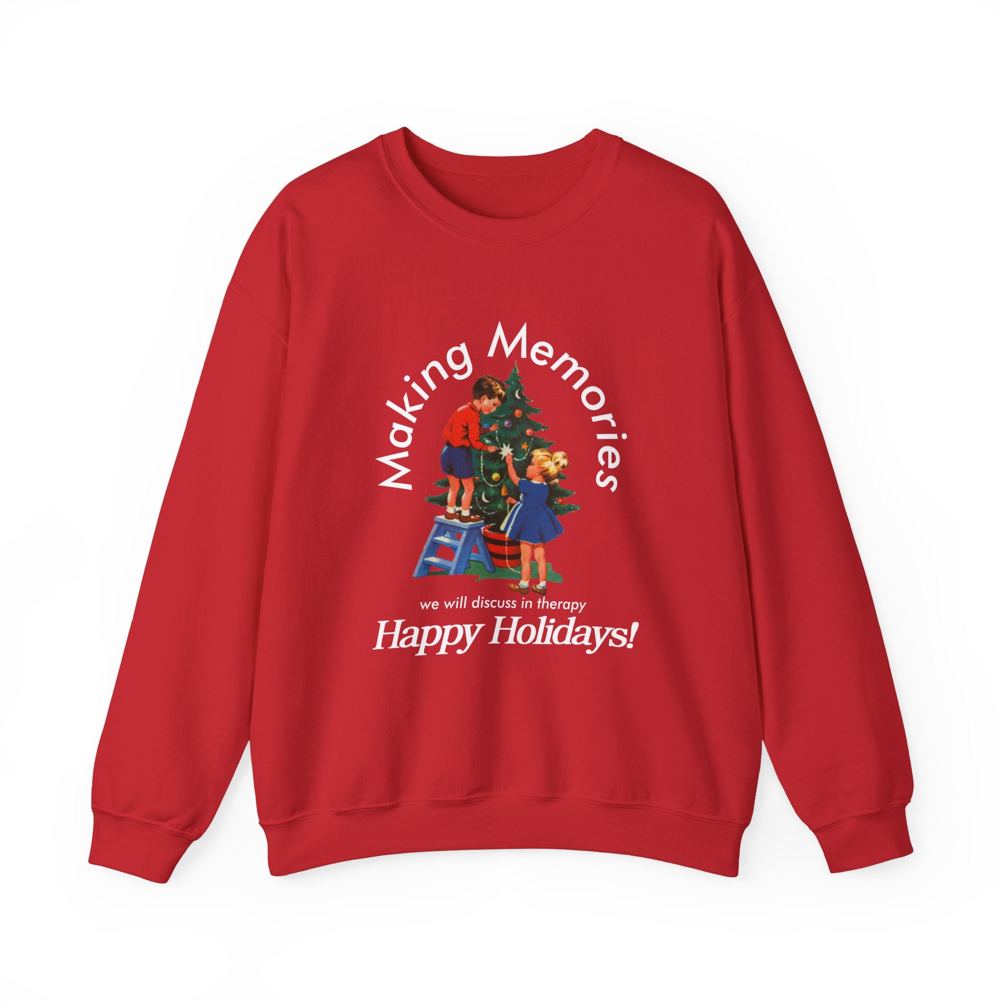 Making Memories Holiday Gildan Crewneck Sweatshirt