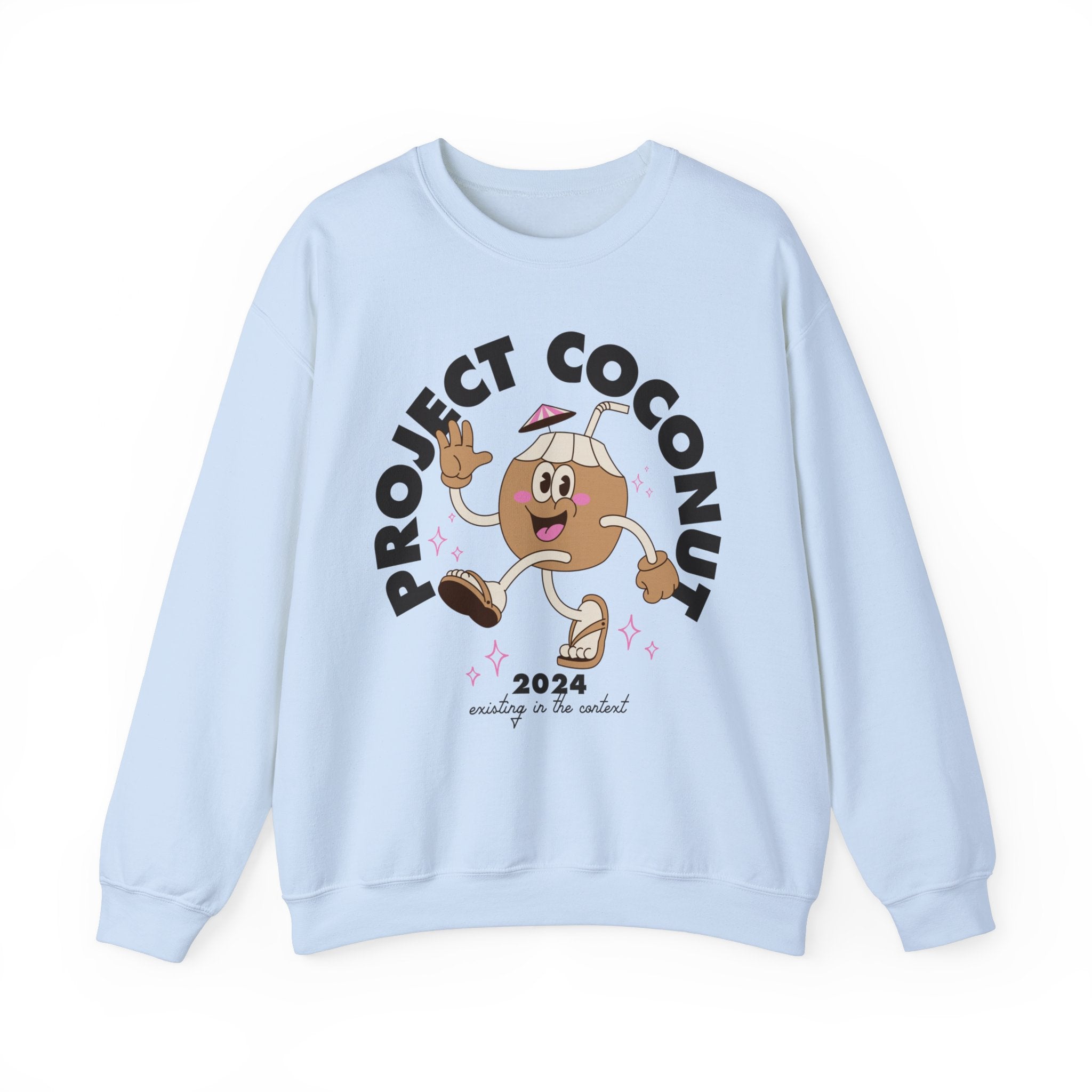 Project Coconut Kamala 2024 Gildan Crewneck Sweatshirt