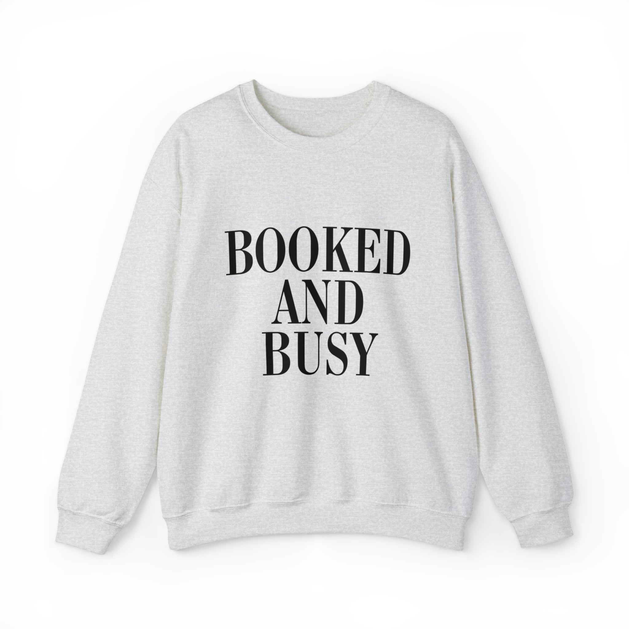 Booked and Busy Crewneck: Flaunt your flow in this stylish and cozy sweatshirt.