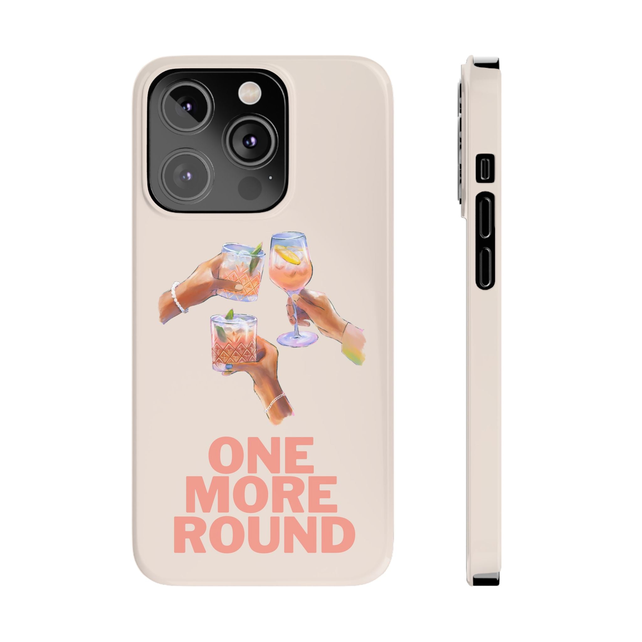 One More Round iPhone Phone Case