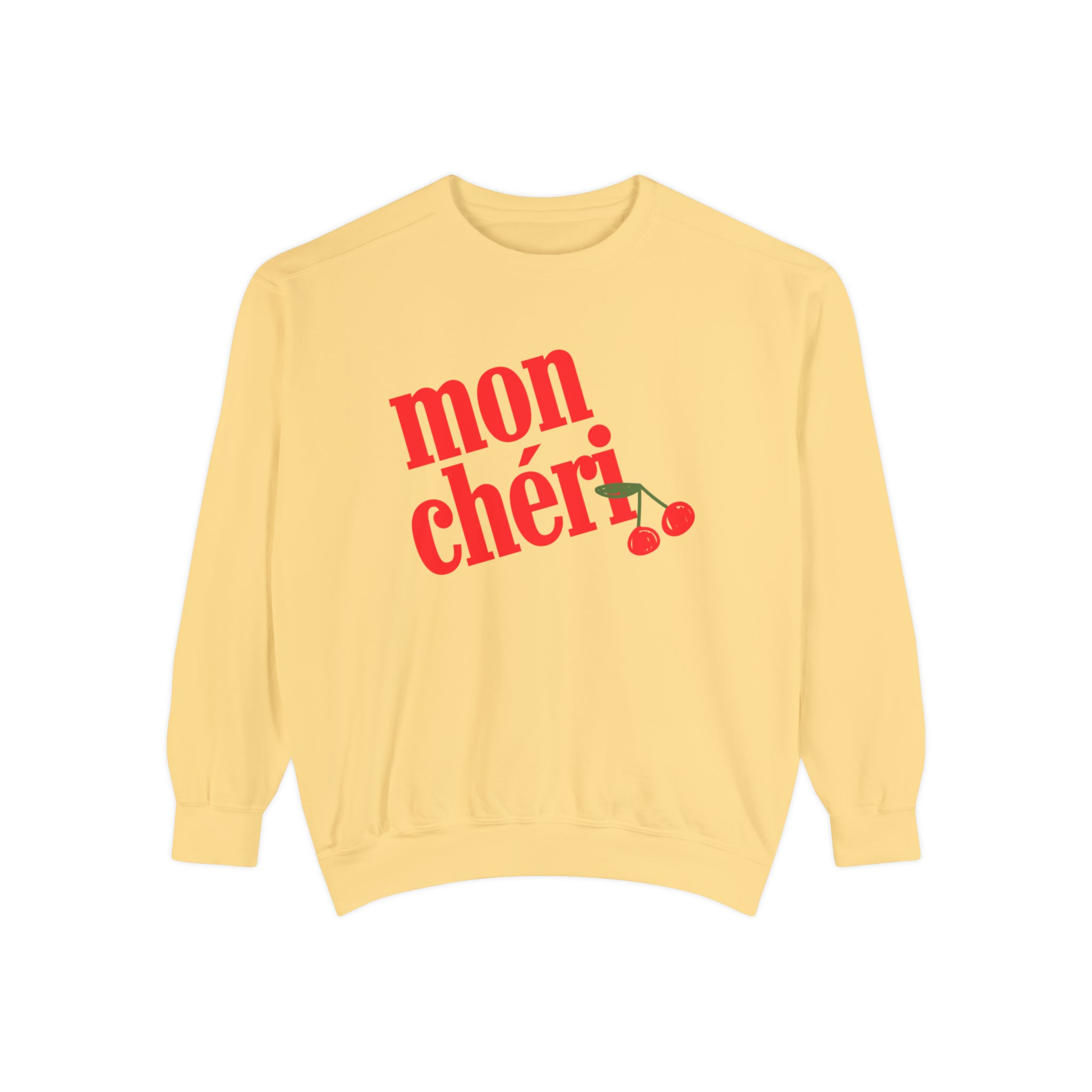 Mon Chéri Comfort Colors Crewneck Sweatshirt