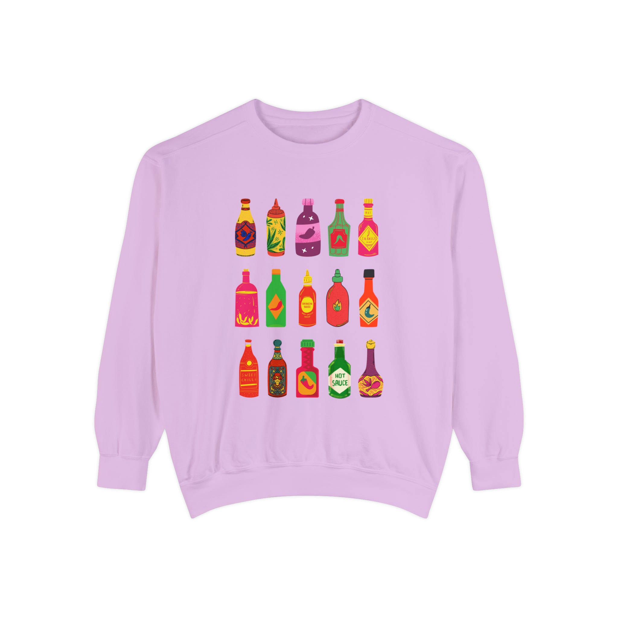Hot Sauces Comfort Colors Crewneck Sweatshirt