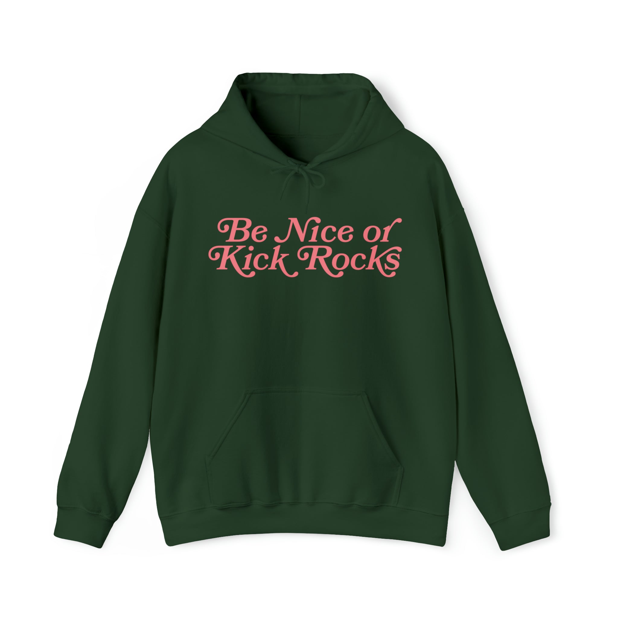 Be Nice or Kick Rocks Hoodie