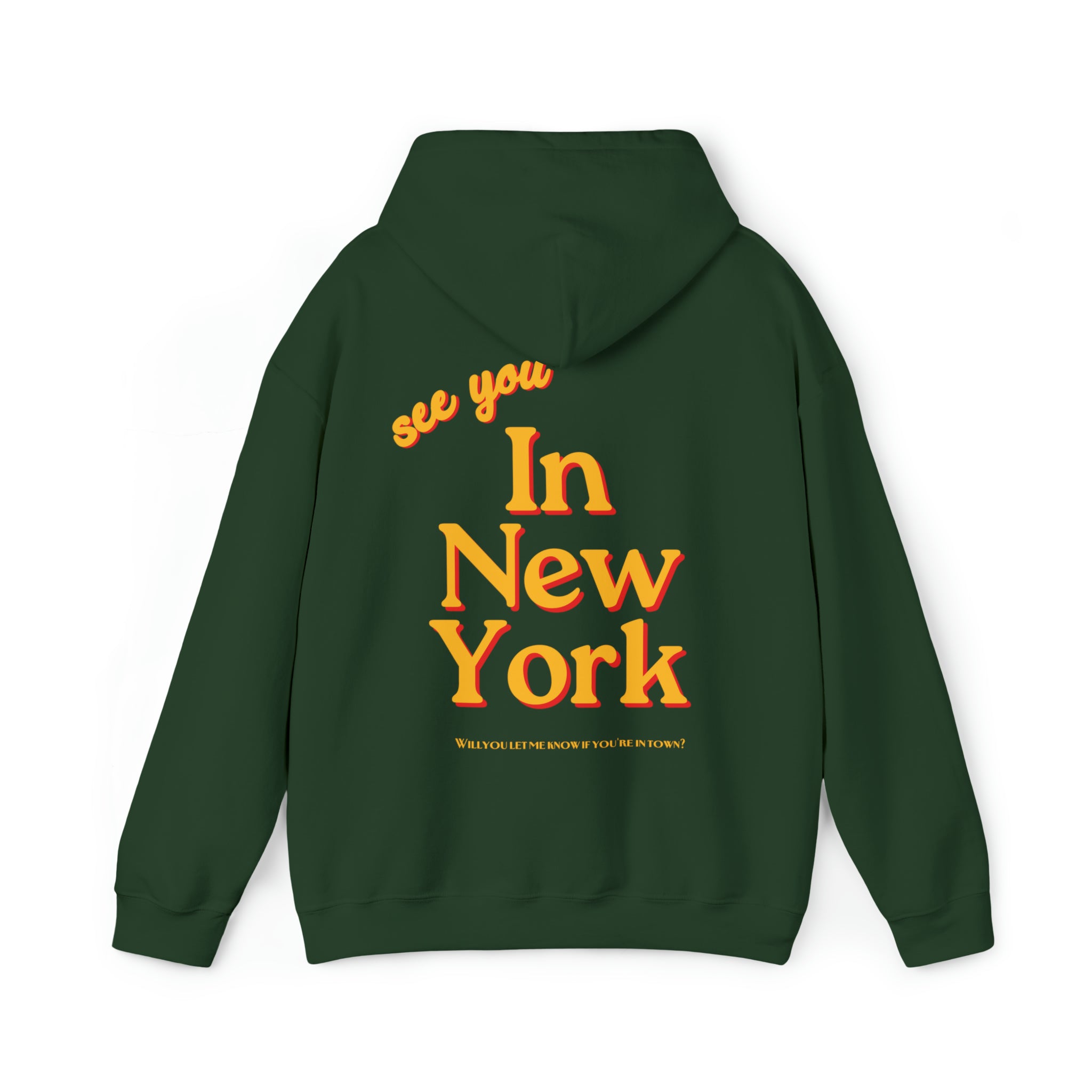 See You In New York Hoodie Sweatshirt