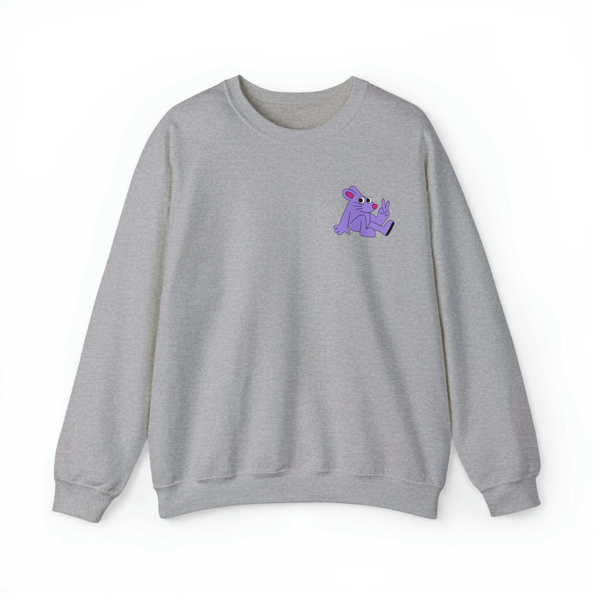 Be Kind sweatshirt promoting positivity.