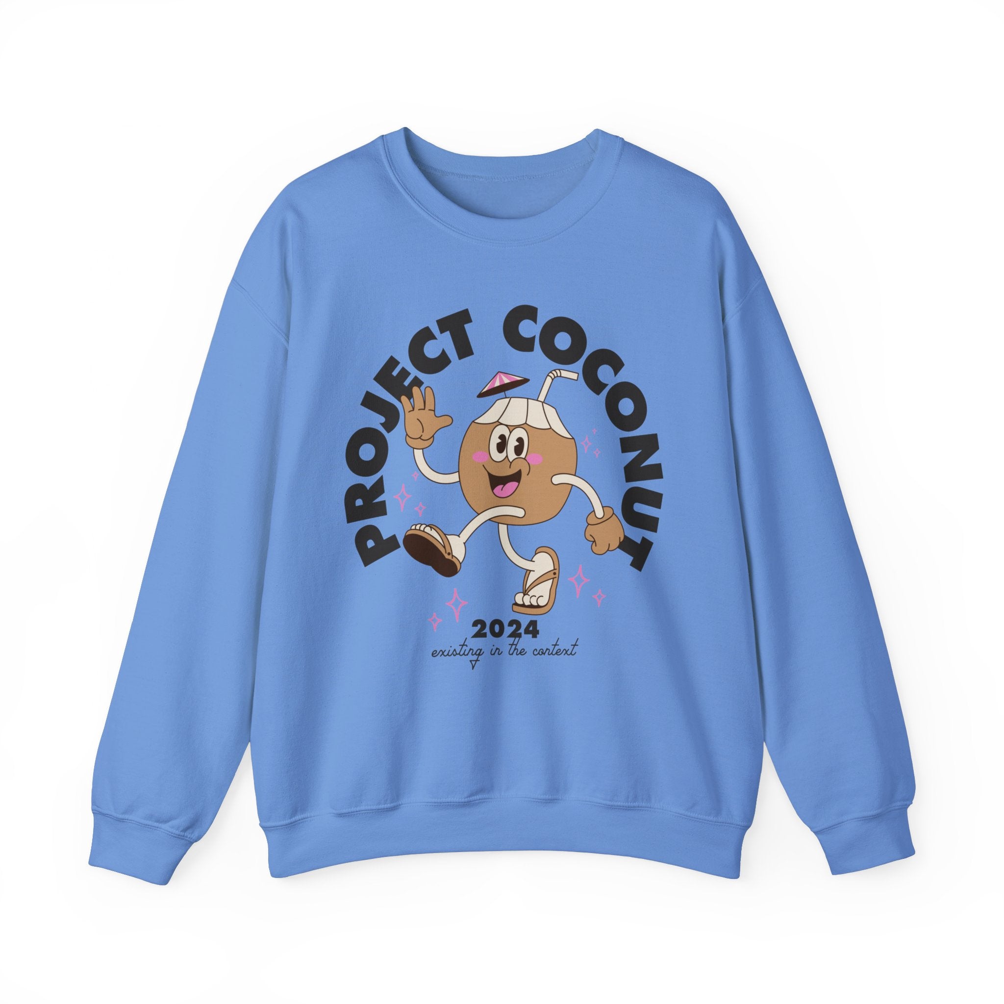 Project Coconut Kamala 2024 Gildan Crewneck Sweatshirt