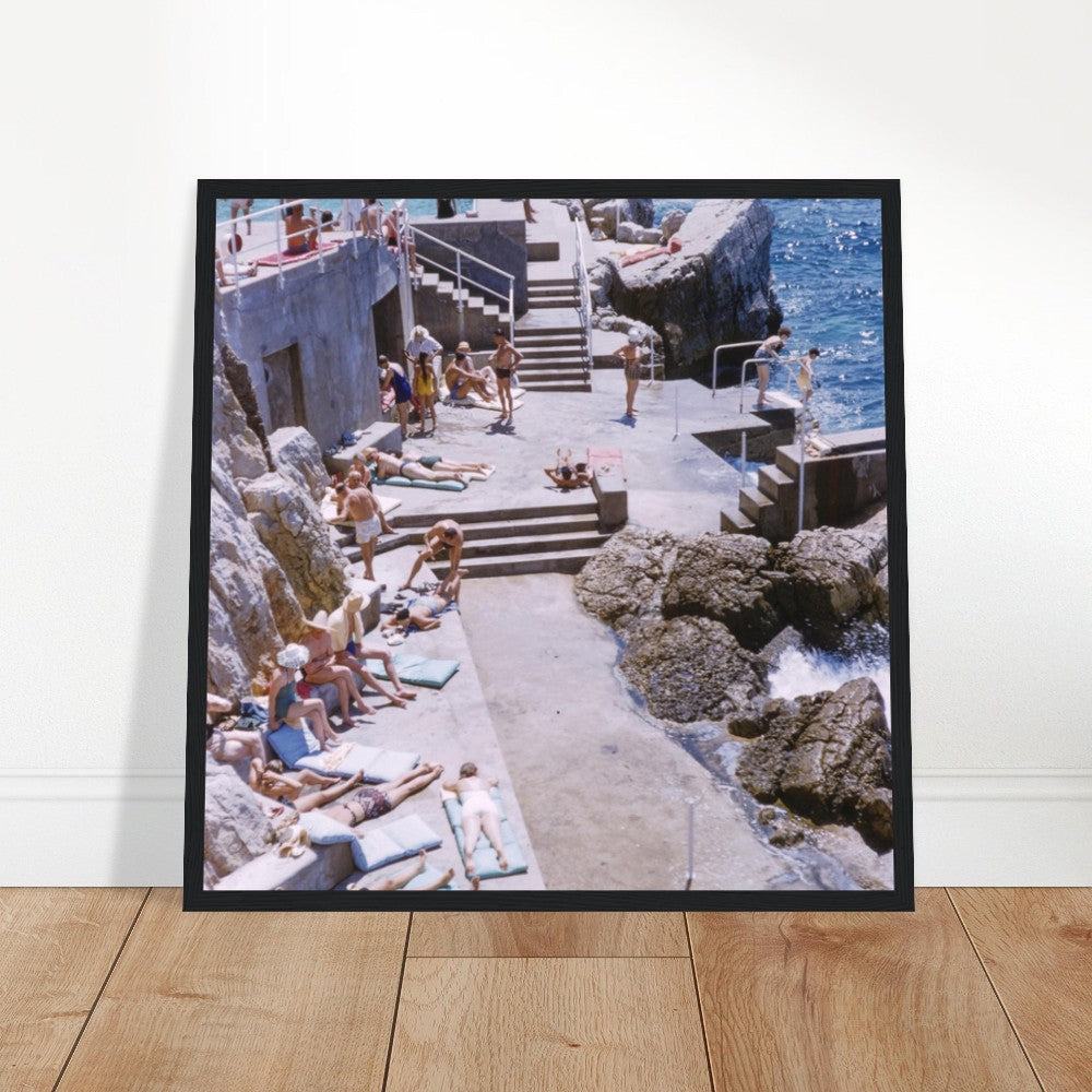 Framed Capri Italy Vintage Photograph Art Print