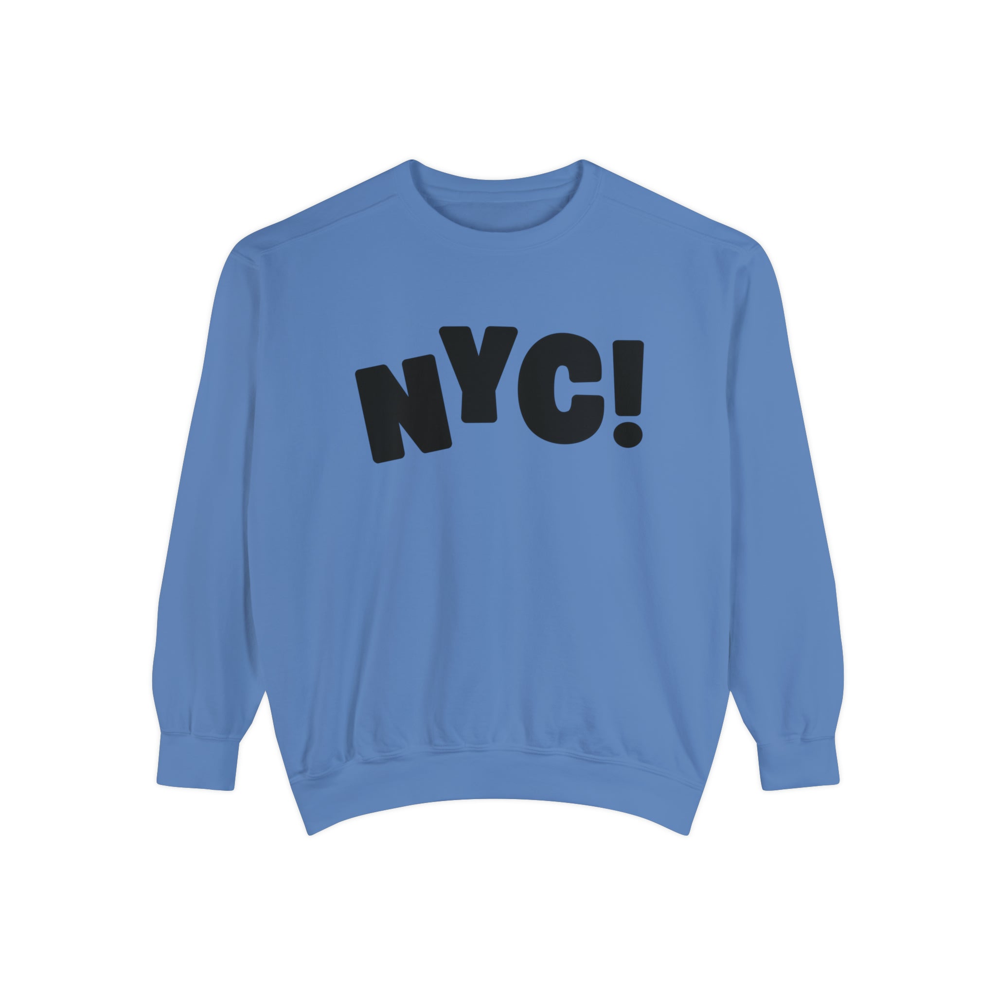 NYC New York Cit Comfort Colors Crewneck Sweatshirt