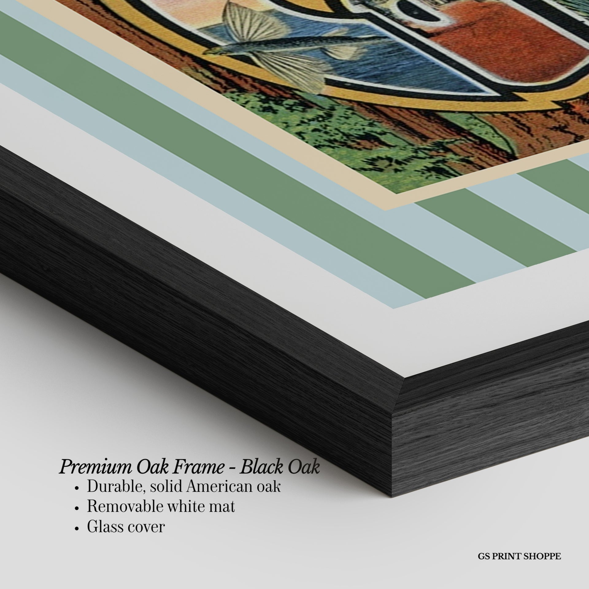 Greetings From California Horizontal Art Print