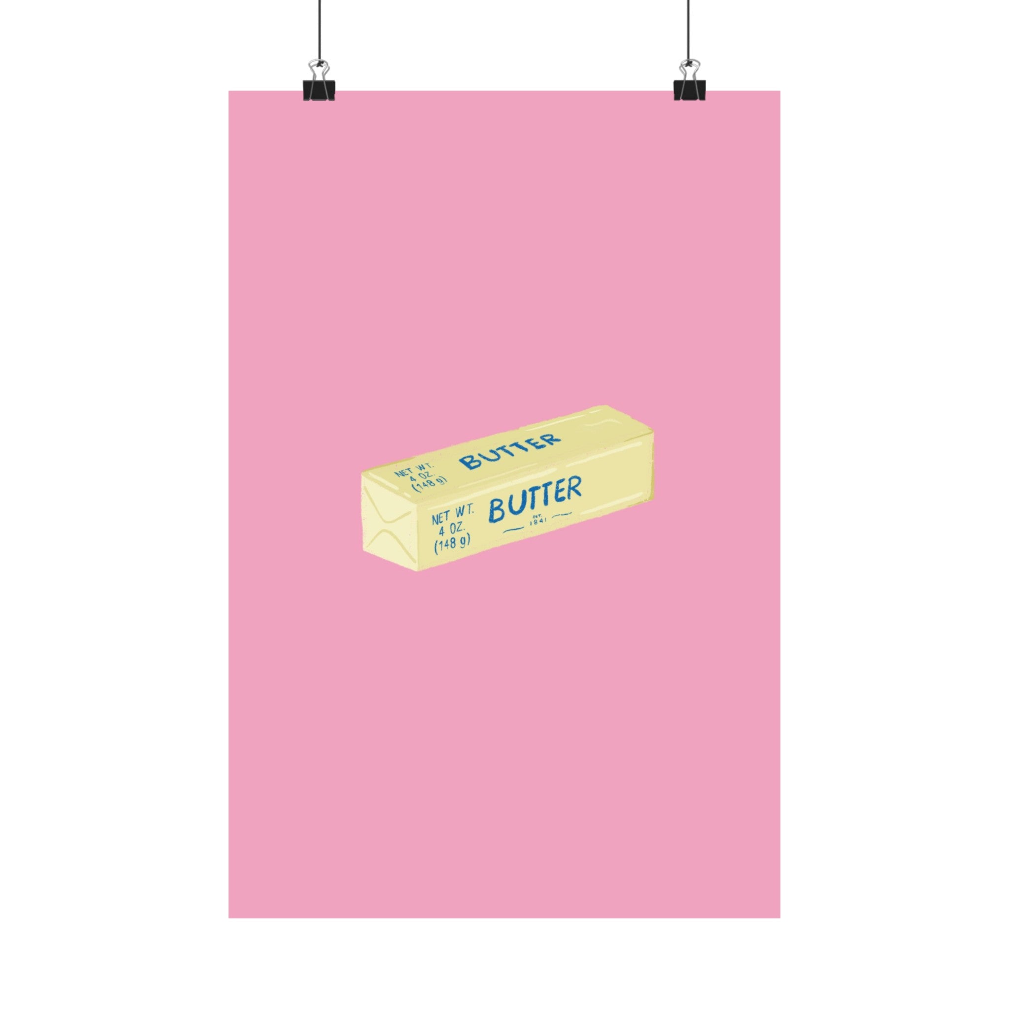 Pink Butter Physical Poster