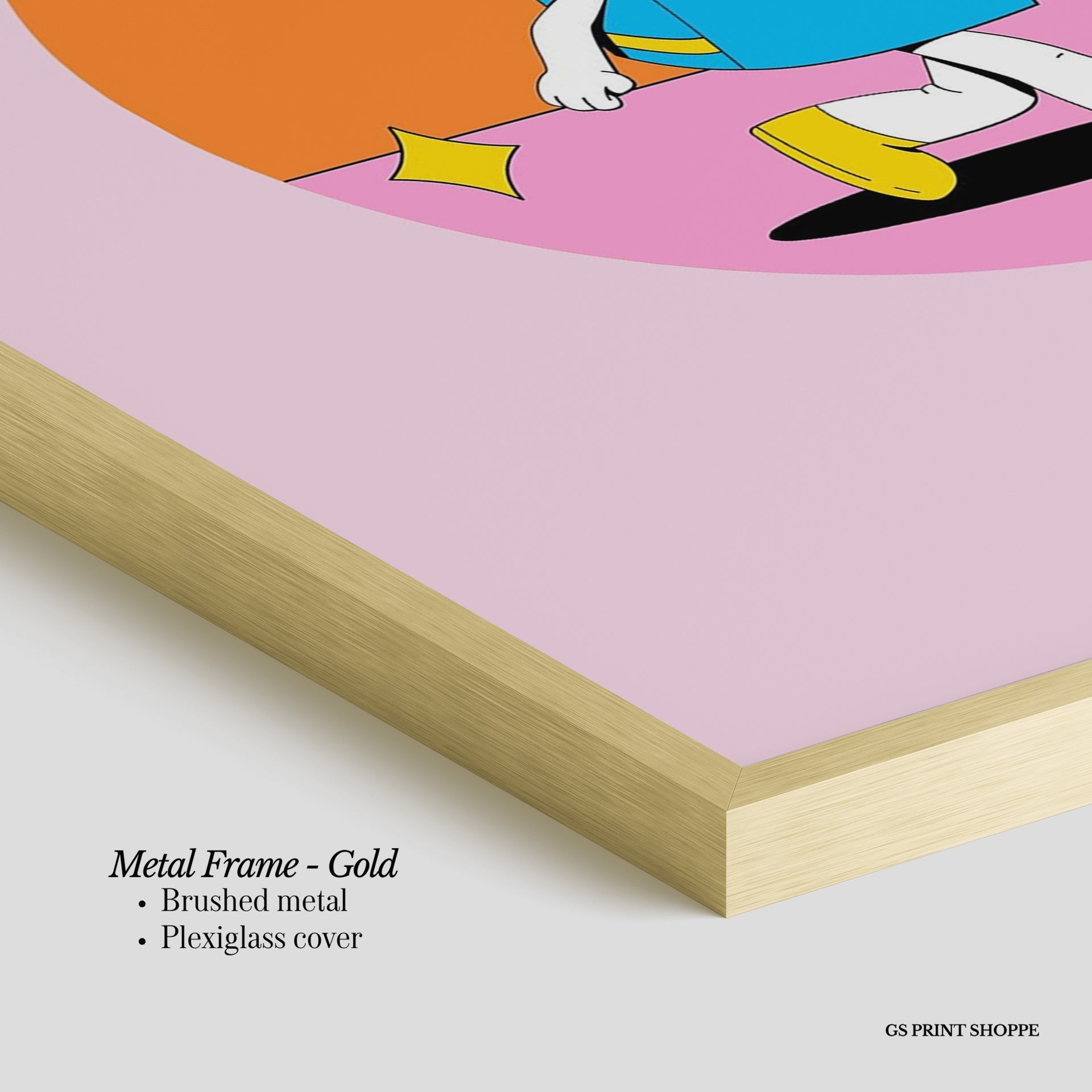 Let's Read Vertical Art Print - Pink