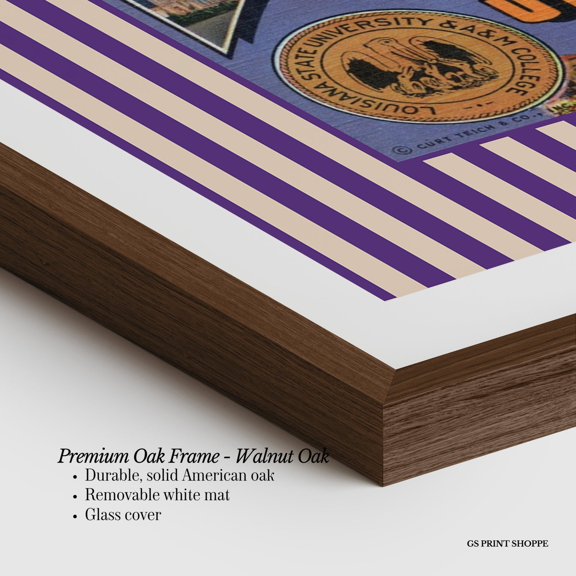 Louisiana State University Horizontal Art Print