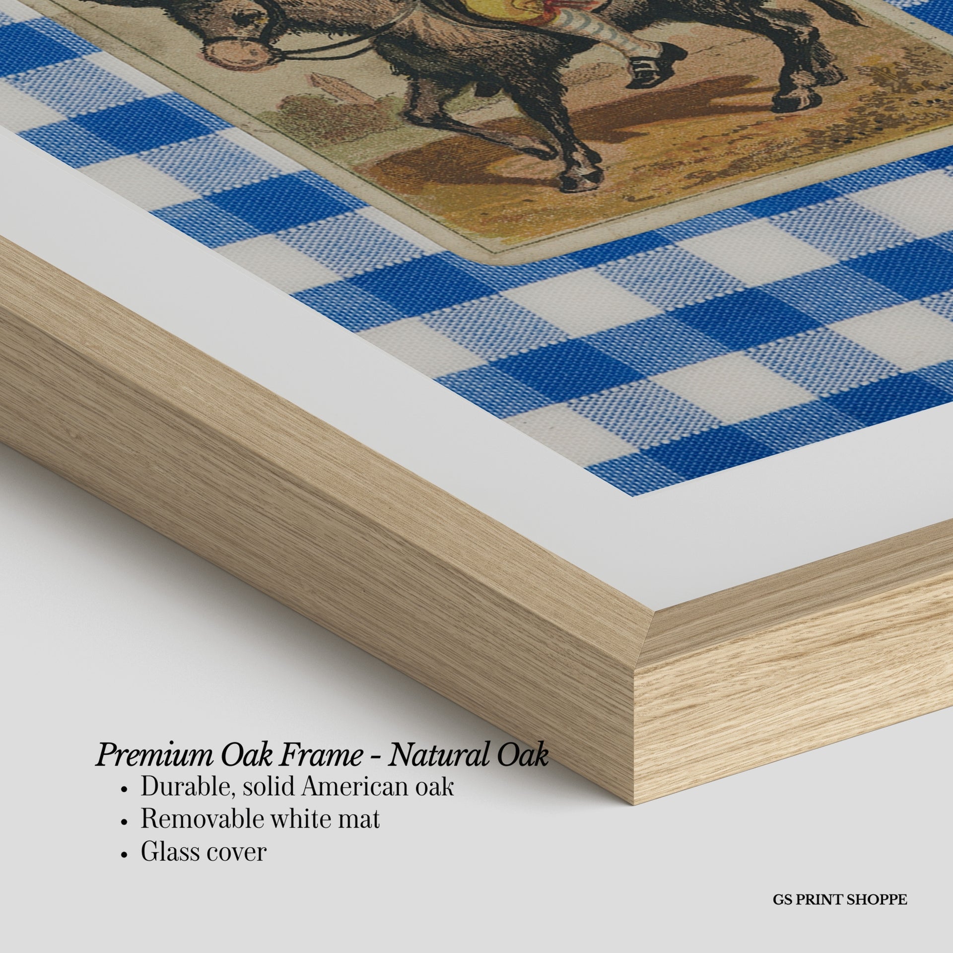 Townspeople Horizontal Art Print