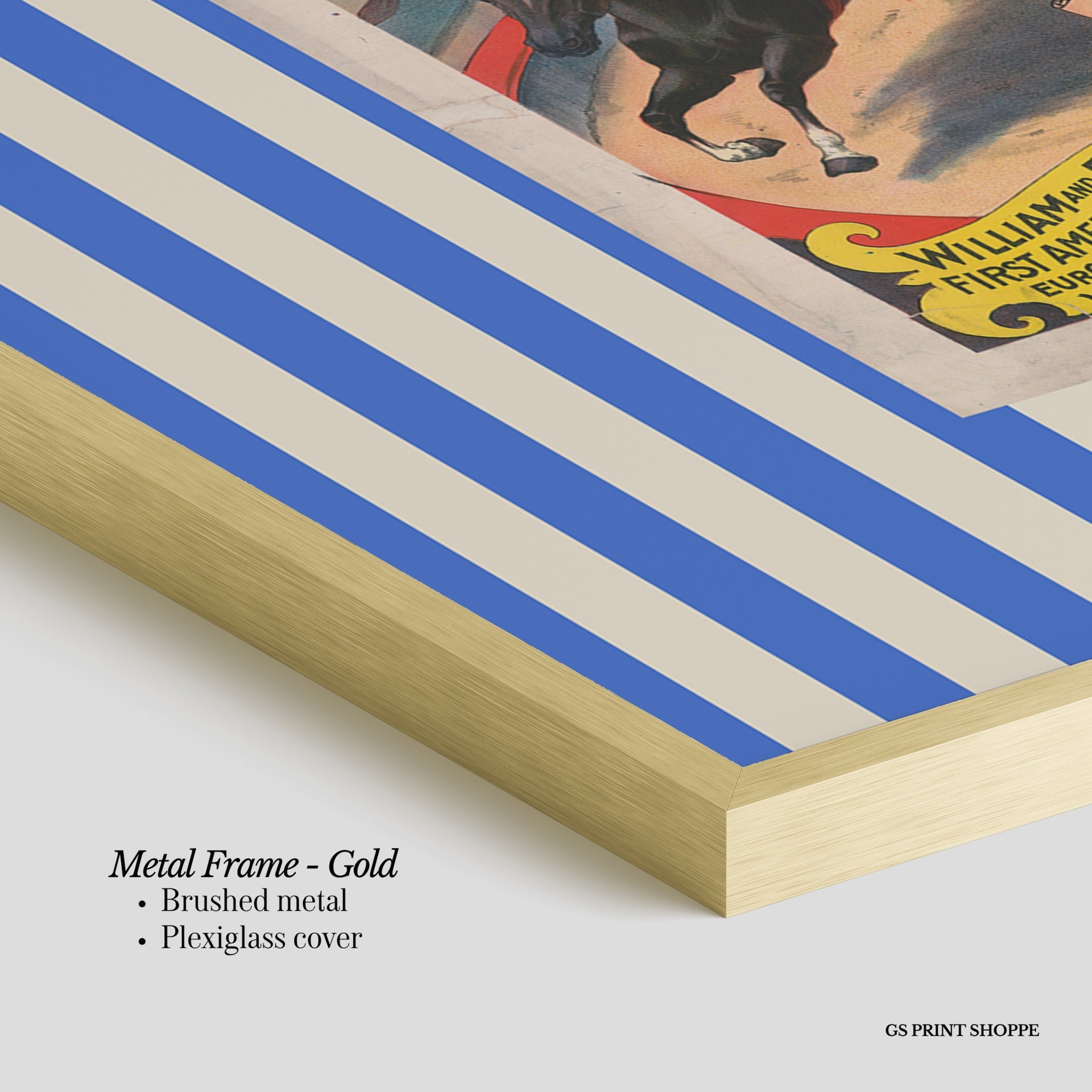 Forepaugh Circus Two Horizontal Art Print
